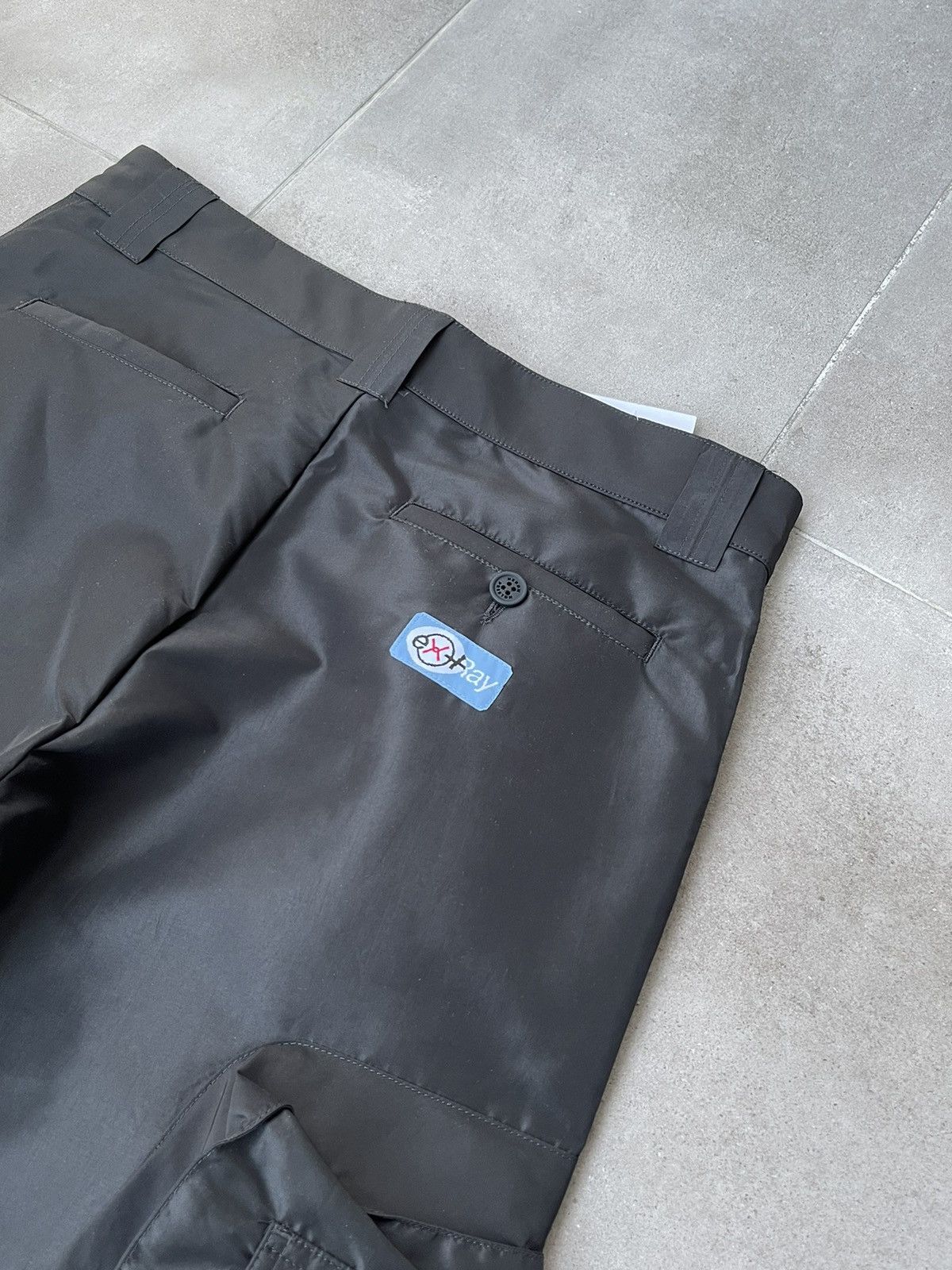 Heron Preston !DS! SS23 Heron Preston X-Ray Track Black Cargo Pants Size US 32 / EU 48 - 18 Thumbnail