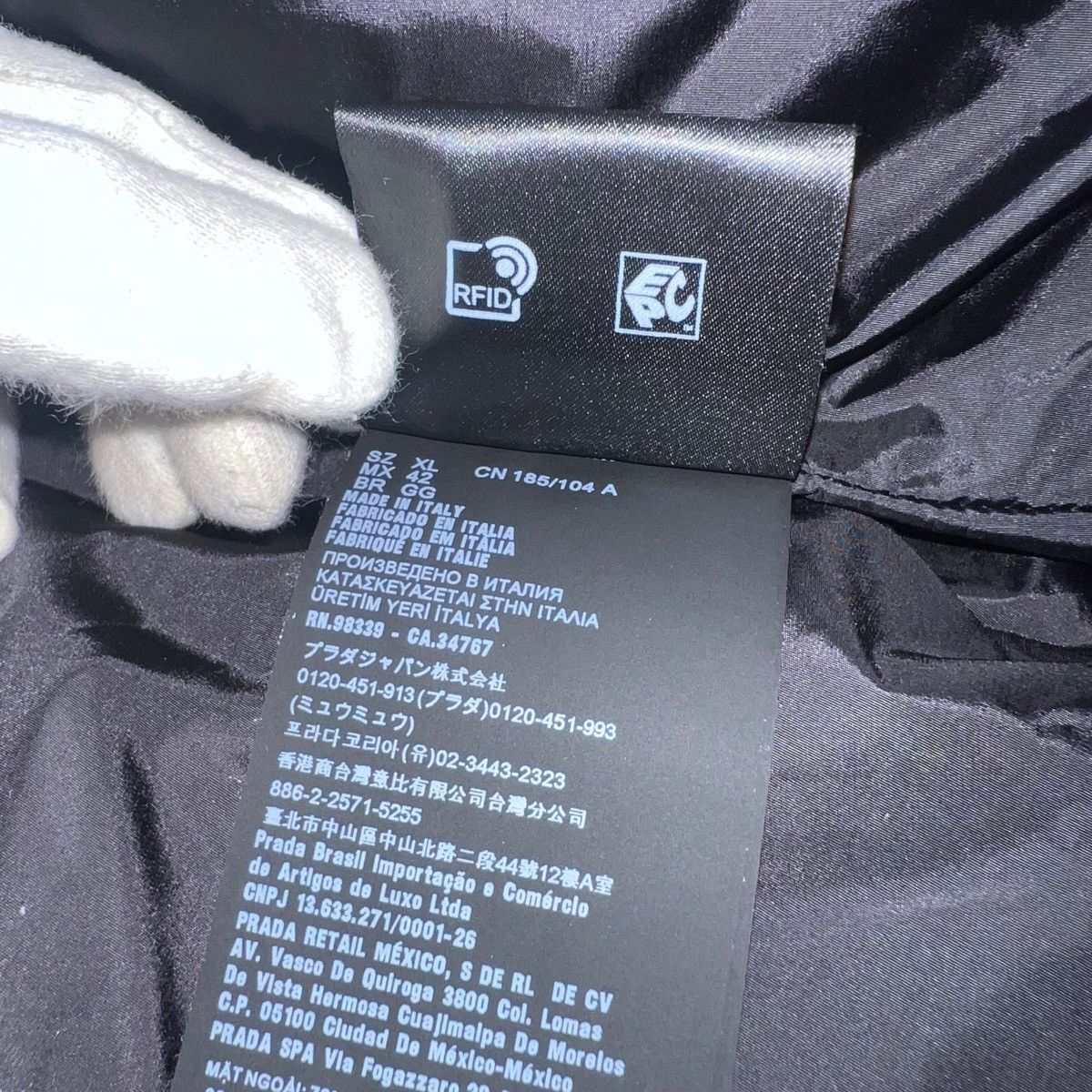 Prada × Raf Simons PRADA 22AW ×RAF SIMONS ON ICE CASHMERE BOMBER DOWN JACKET Size US XL / EU 56 / 4 - 8 Thumbnail