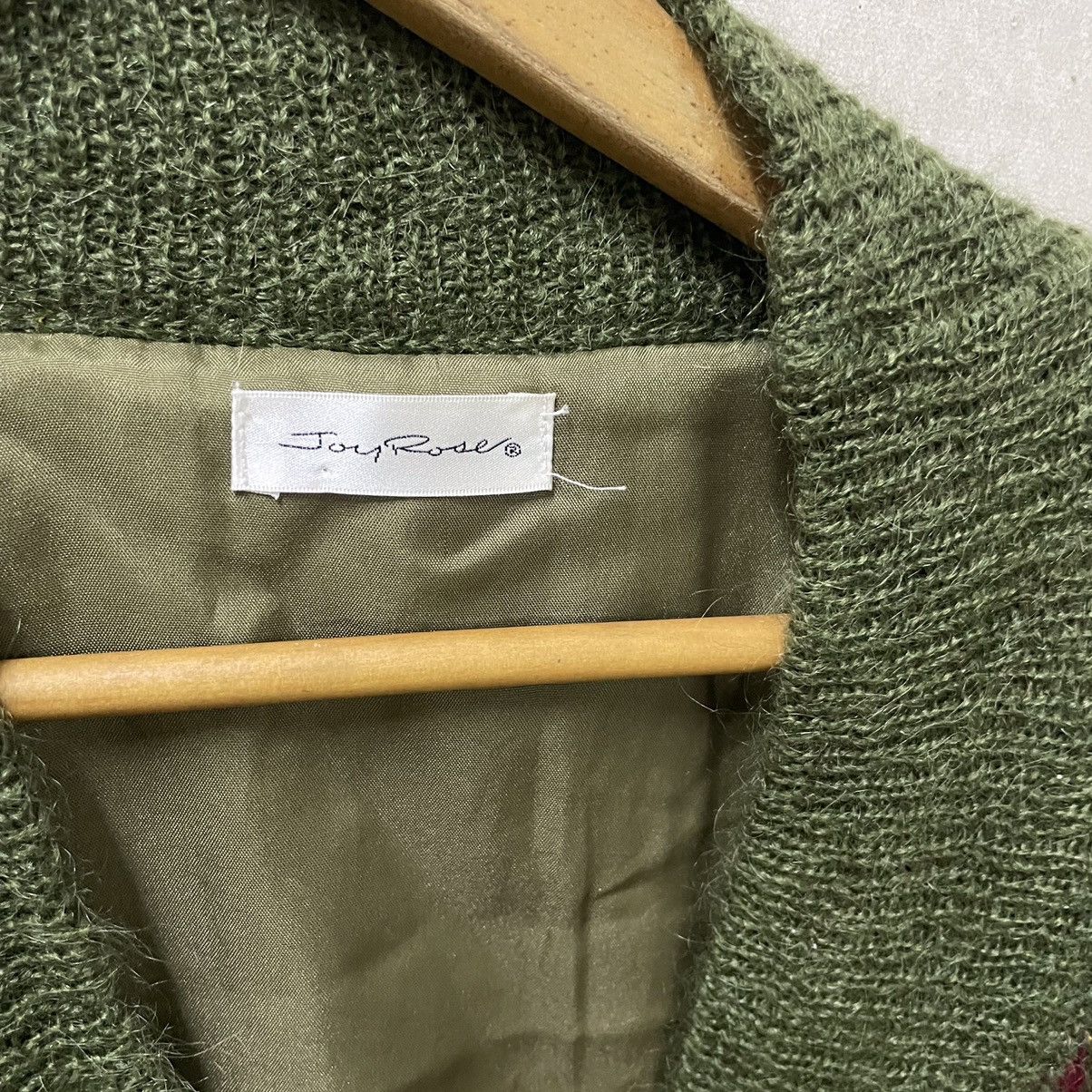 Japanese Brand Vintage joy rose wool knited cardigan multicolours Size US L / EU 52-54 / 3 - 5 Thumbnail