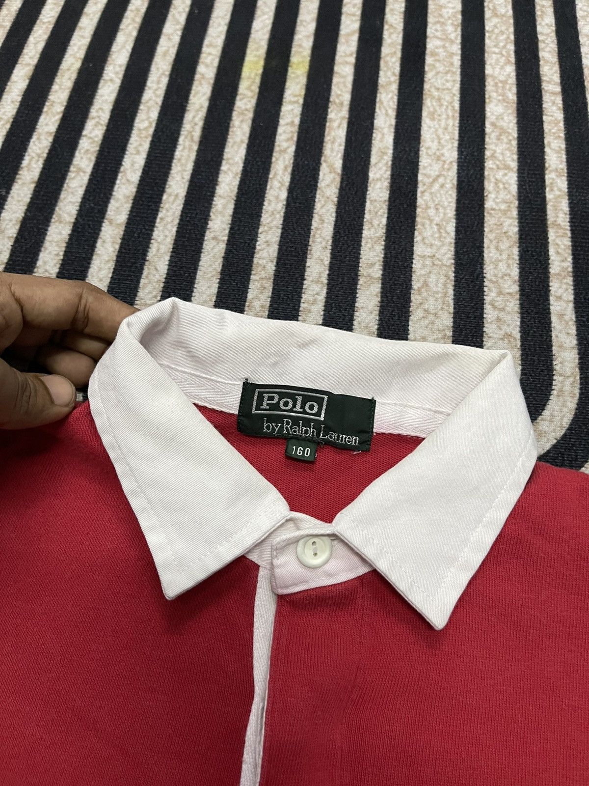 Polo Ralph Lauren 90s POLO RALPH LAUREN SPELLOUT POLO SHIRT Size US S / EU 44-46 / 1 - 8 Thumbnail