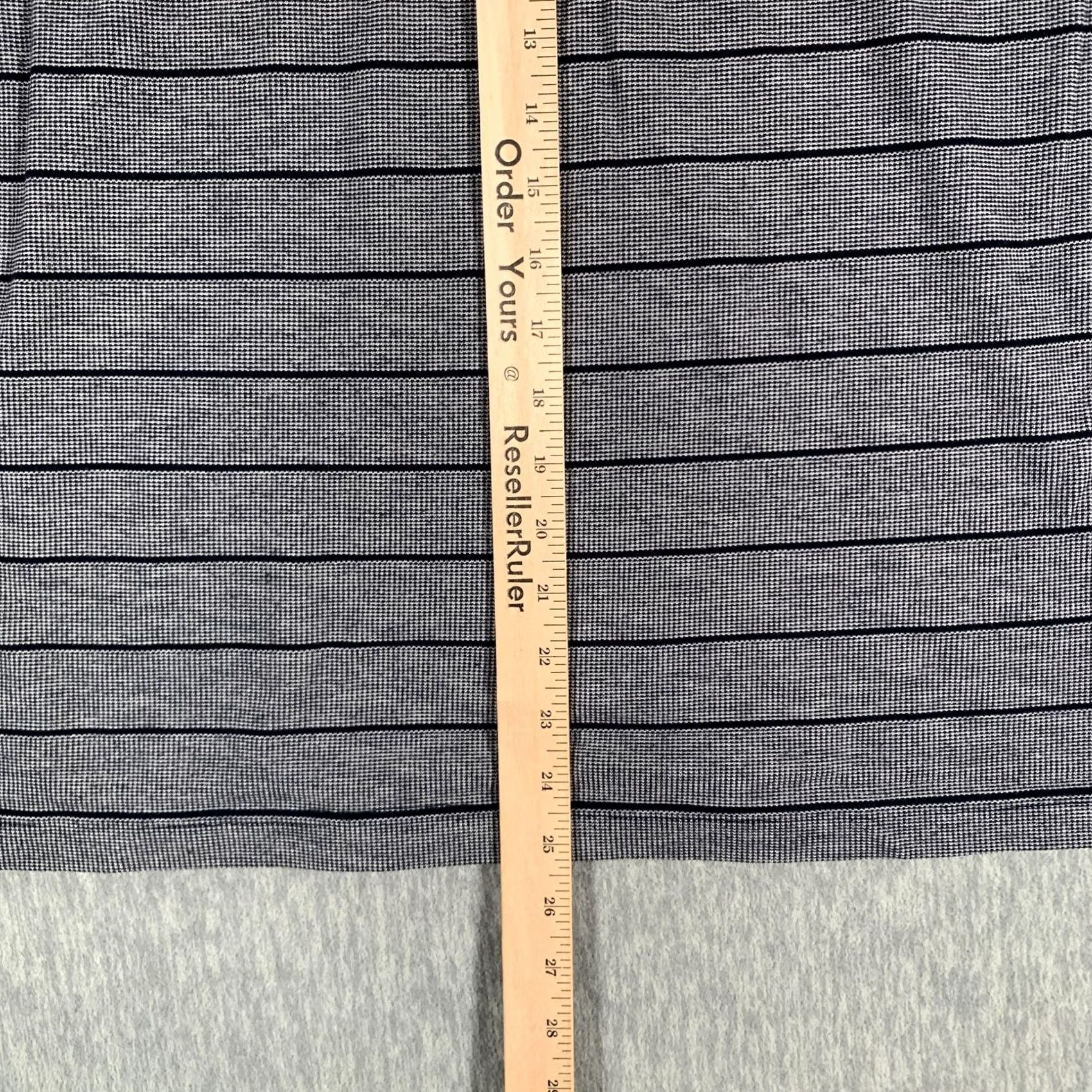 Bugle Boy VINTAGE Bugle Boy Polo Shirt Mens Large Gray Blue Stripe Knit Retro 90s Size US L / EU 52-54 / 3 - 7 Thumbnail
