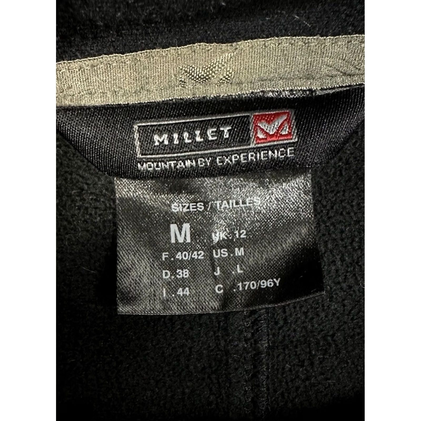 Vintage Millet LD Dual Softshell Wind stopped Jacket Black Pink Medium Womens Size M / US 6-8 / IT 42-44 - 5 Thumbnail