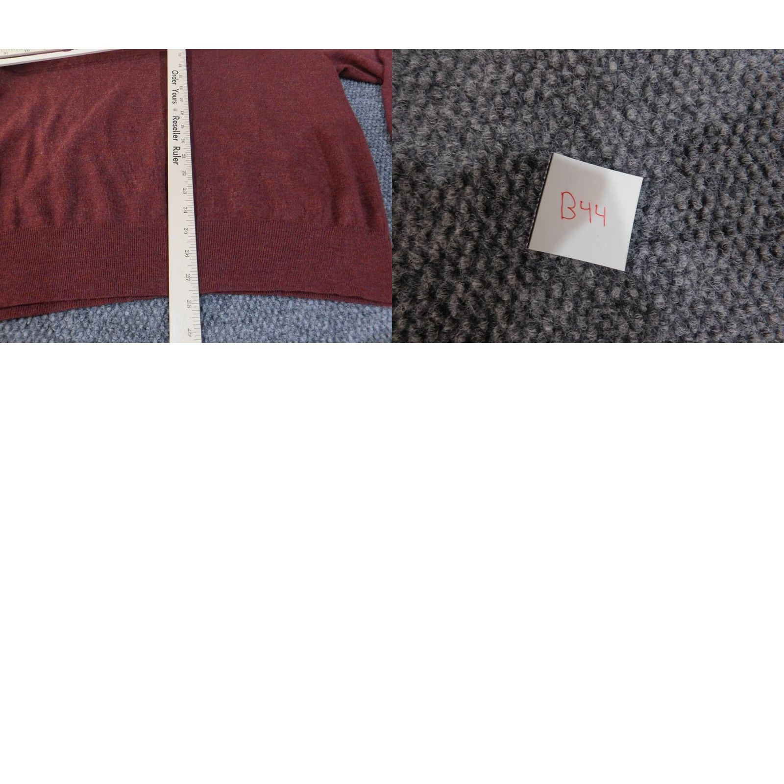 Bonobos Bonobos Sweater Mens 2XL Red Wool Pullover Crew Neck Knit Cable-Knit Regular Business Casual Size US XXL / EU 58 / 5 - 9 Thumbnail