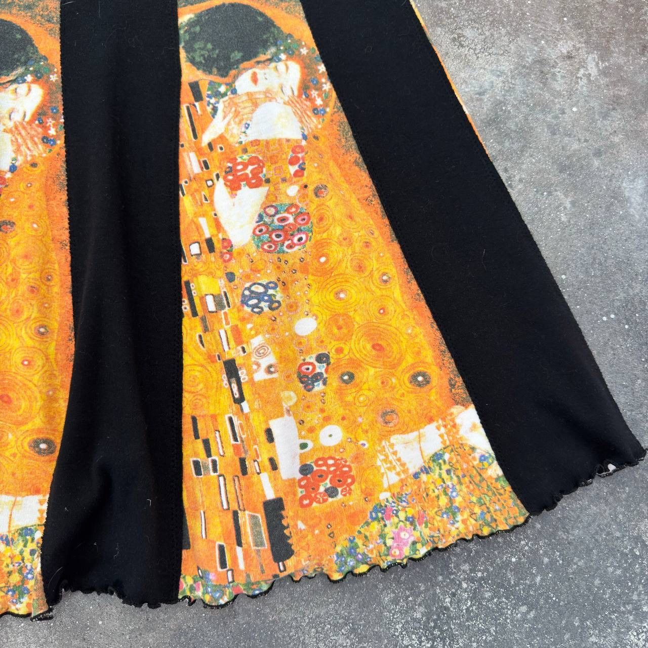 20471120 × Japanese Brand Vintage Art Printed Y2K A-Line Skirt Size 28" / US 6 / IT 42 - 6 Thumbnail