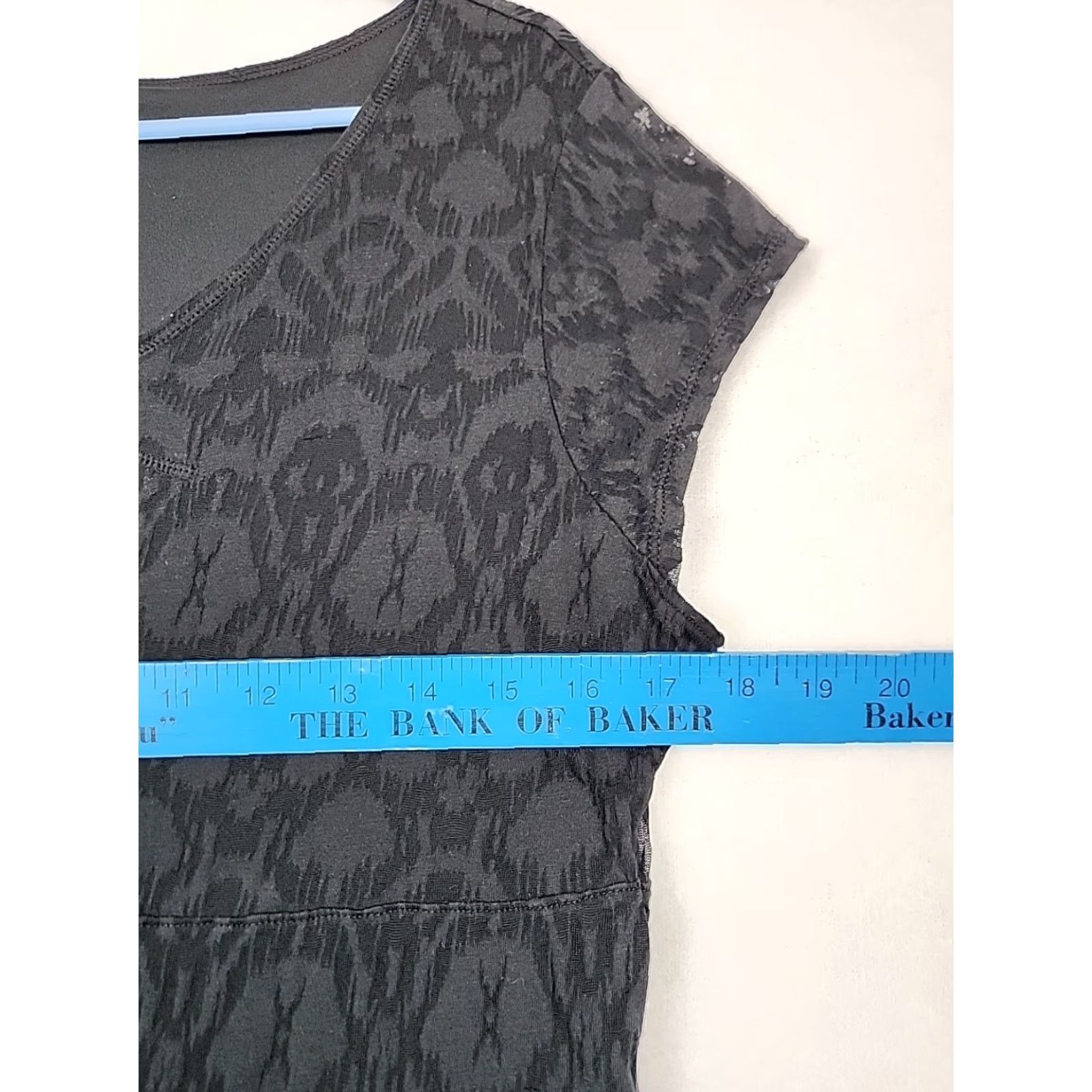 Merrell Merrell Midi Dress Womens L Sleeveless Lightweight Black Cheetah Print Opti-Wick Size L / US 10 / IT 46 - 6 Thumbnail