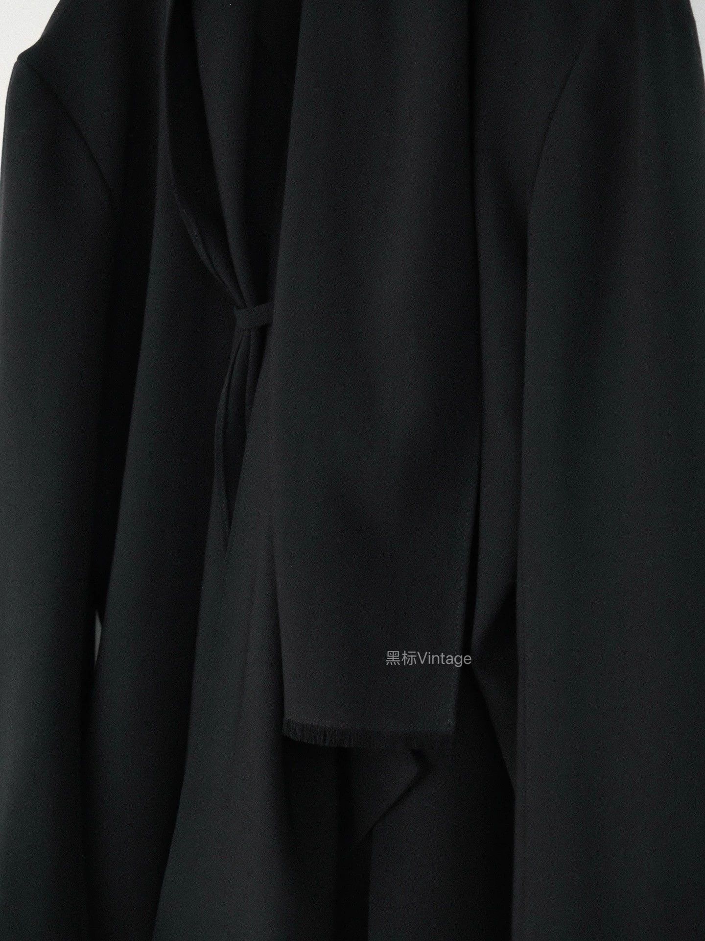 Yohji Yamamoto Yohji Yamamoto 18AW Vintage Scarf Collar Jacket Women's Size L / US 10 / IT 46 - 6 Thumbnail