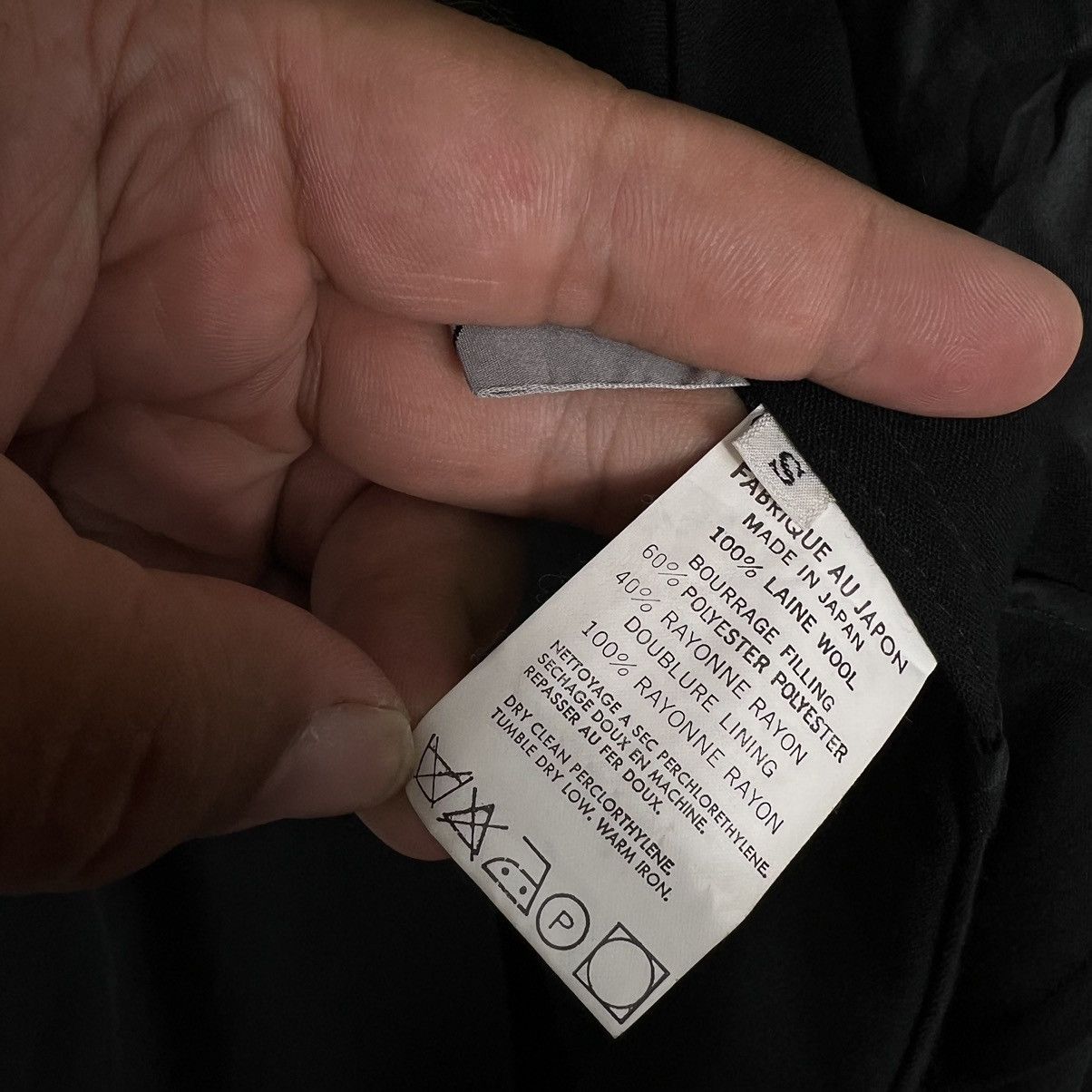 Yohji Yamamoto 🔥SPRING WINTER LONG JACKET WITH SUNRAYS OF JAPAN DESIGN Size S / US 4 / IT 40 - 22 Thumbnail