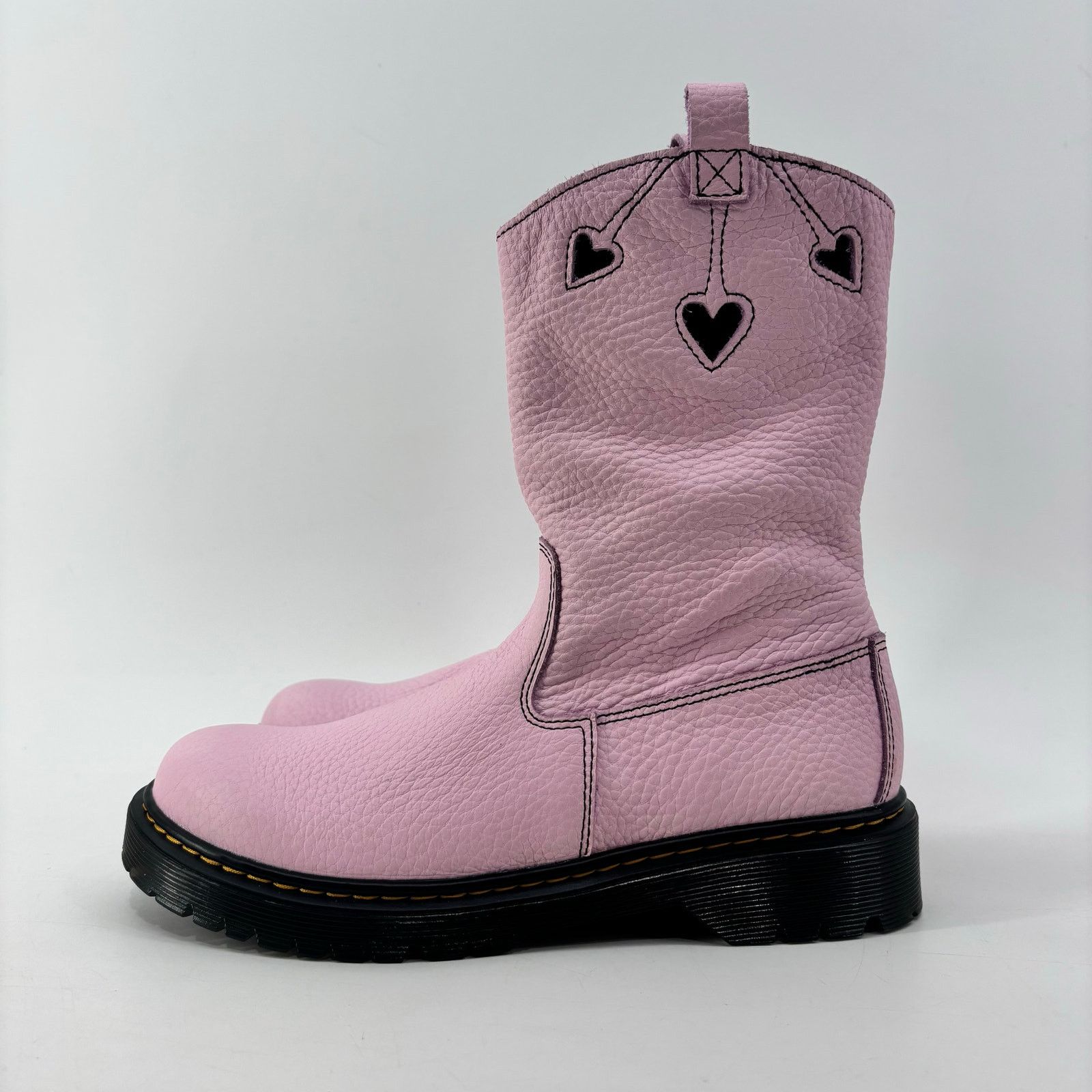 Dr. Martens Dr Martens Womens Size 7 Bex P-O Boots Cowgirl Hearts Chunky Size US 7 / IT 37 - 15 Thumbnail