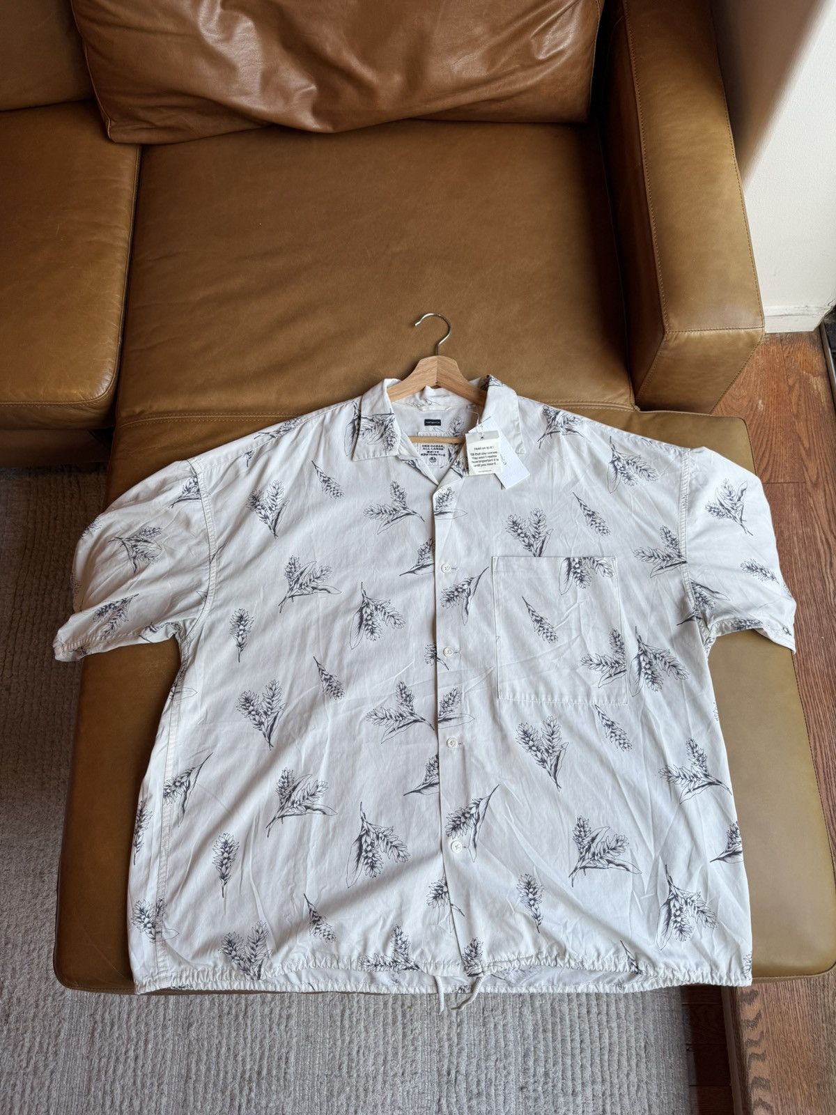 Nanamica $450 NANAMICA ECRU CAMP WIND JAPAN SHIRT XL Size US XL / EU 56 / 4 - 9 Thumbnail