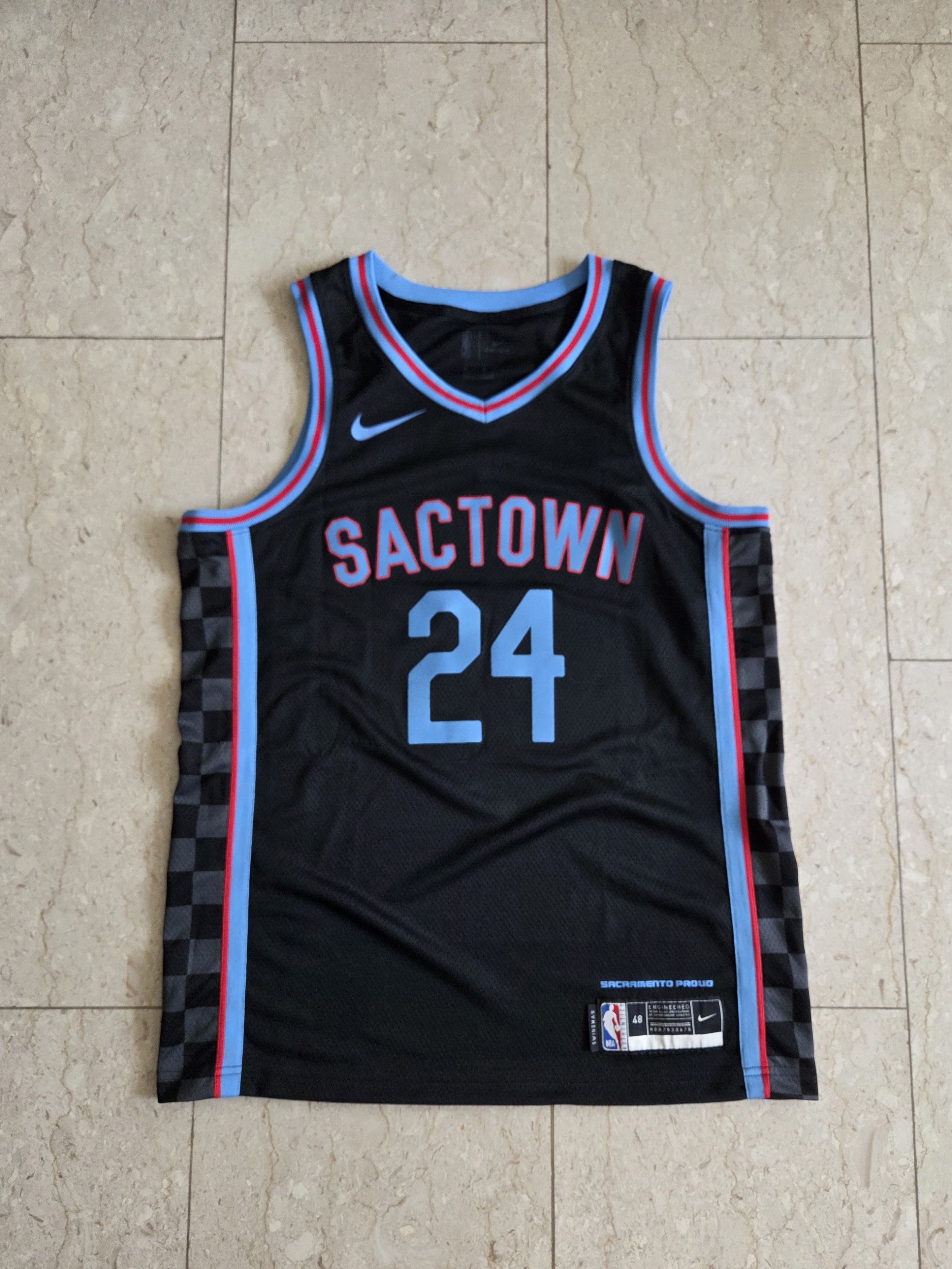 NBA Authentic Nike Men's Kings 2021 City Edition Swingman Jersey Size US L / EU 52-54 / 3 - 1 Thumbnail