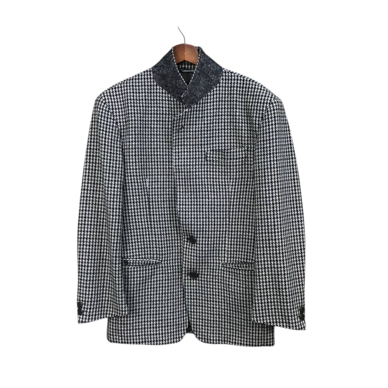 Valentino VINTAGE-OLIVER by VALENTINO HOUDSTOOTH BLAZER Size 48R - 4 Thumbnail