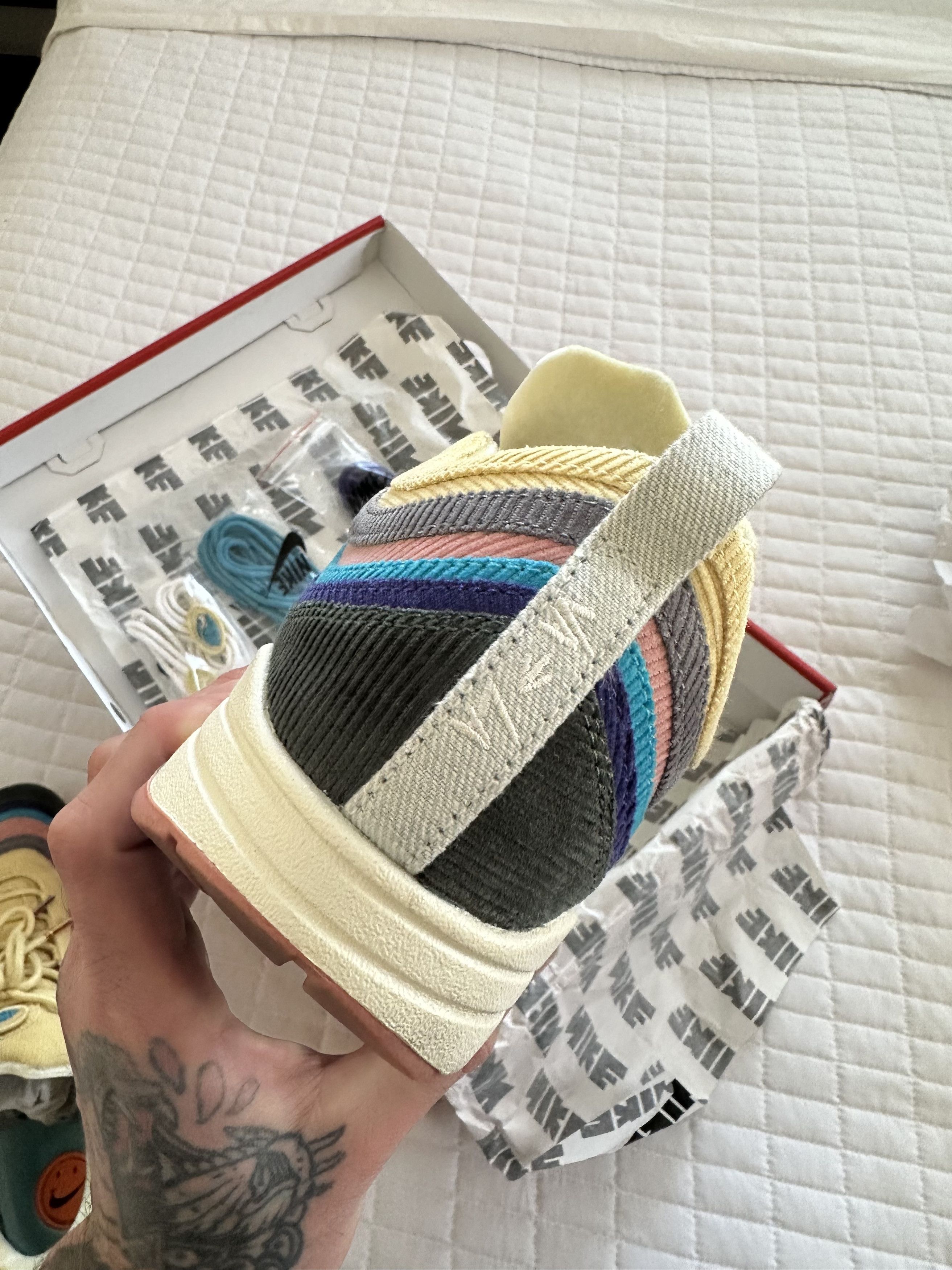 Nike Sean Wotherspoon NIKE AIR MAX 97 Size 11.5 with Box Laces Size US 11.5 / EU 44-45 - 21 Thumbnail