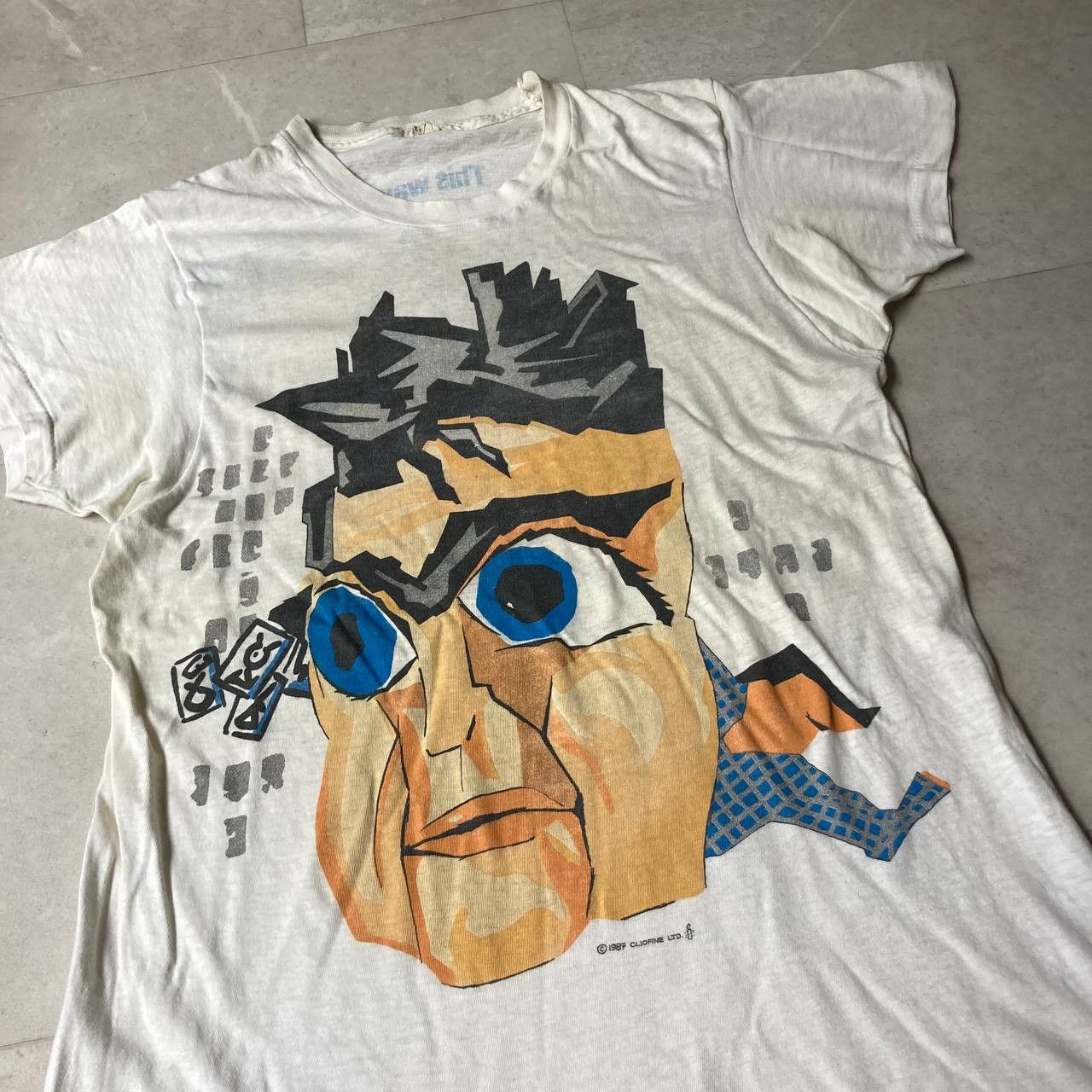 Band Tees 80s Peter Gabriel Genesis This Way Up Tour Rock Band Size US L / EU 52-54 / 3 - 2 Thumbnail