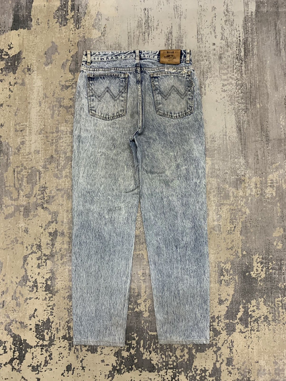 Seditionaries EDWIN BLEACHED DISTRESSED RETRO PUNK TAPERED JEANS 31x28 Size US 31 - 9 Thumbnail