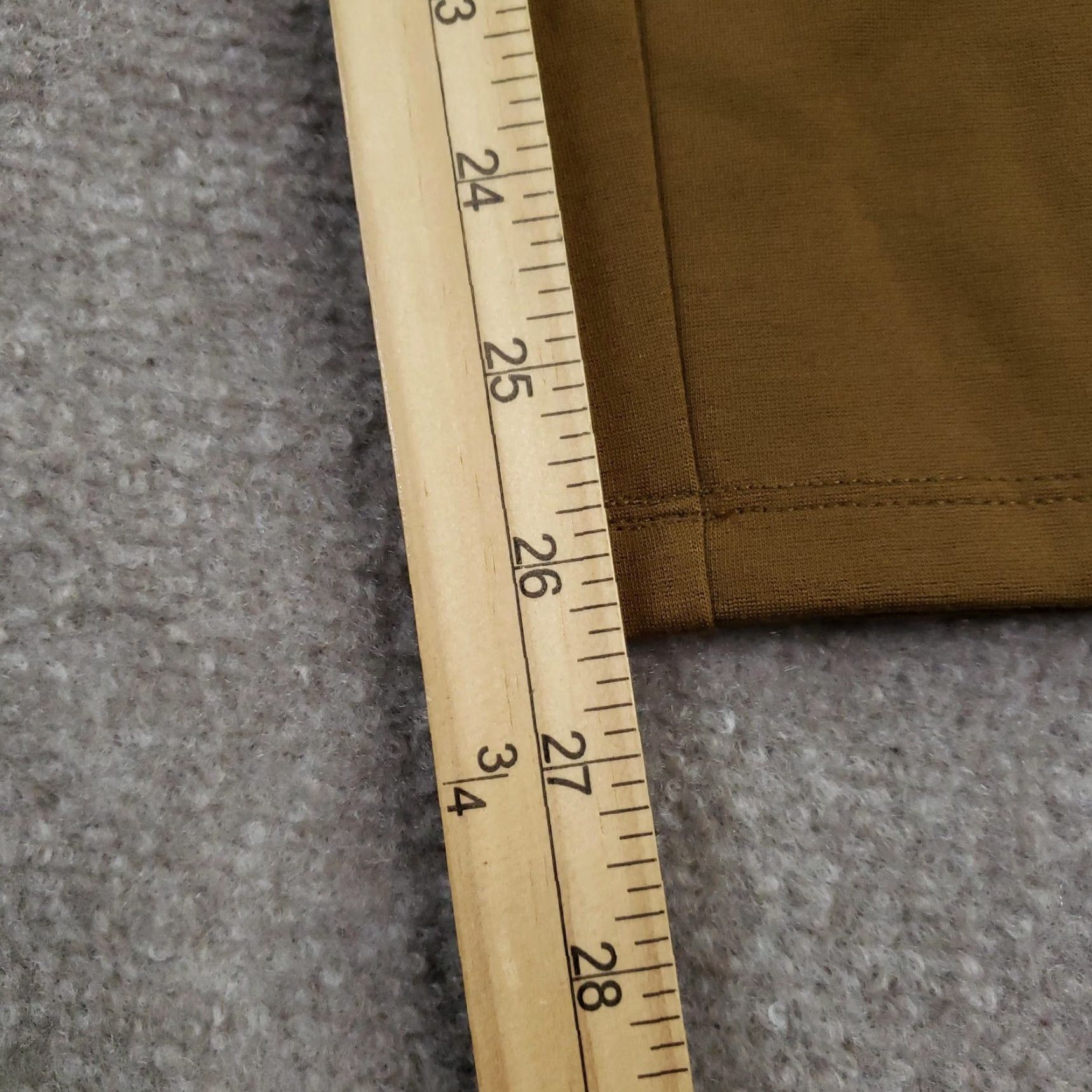 Eileen Fisher Eileen Fisher Pants Womens Small Olive Green Dress Stretch Tapered Leg Made USA Size 28" / US 6 / IT 42 - 3 Thumbnail