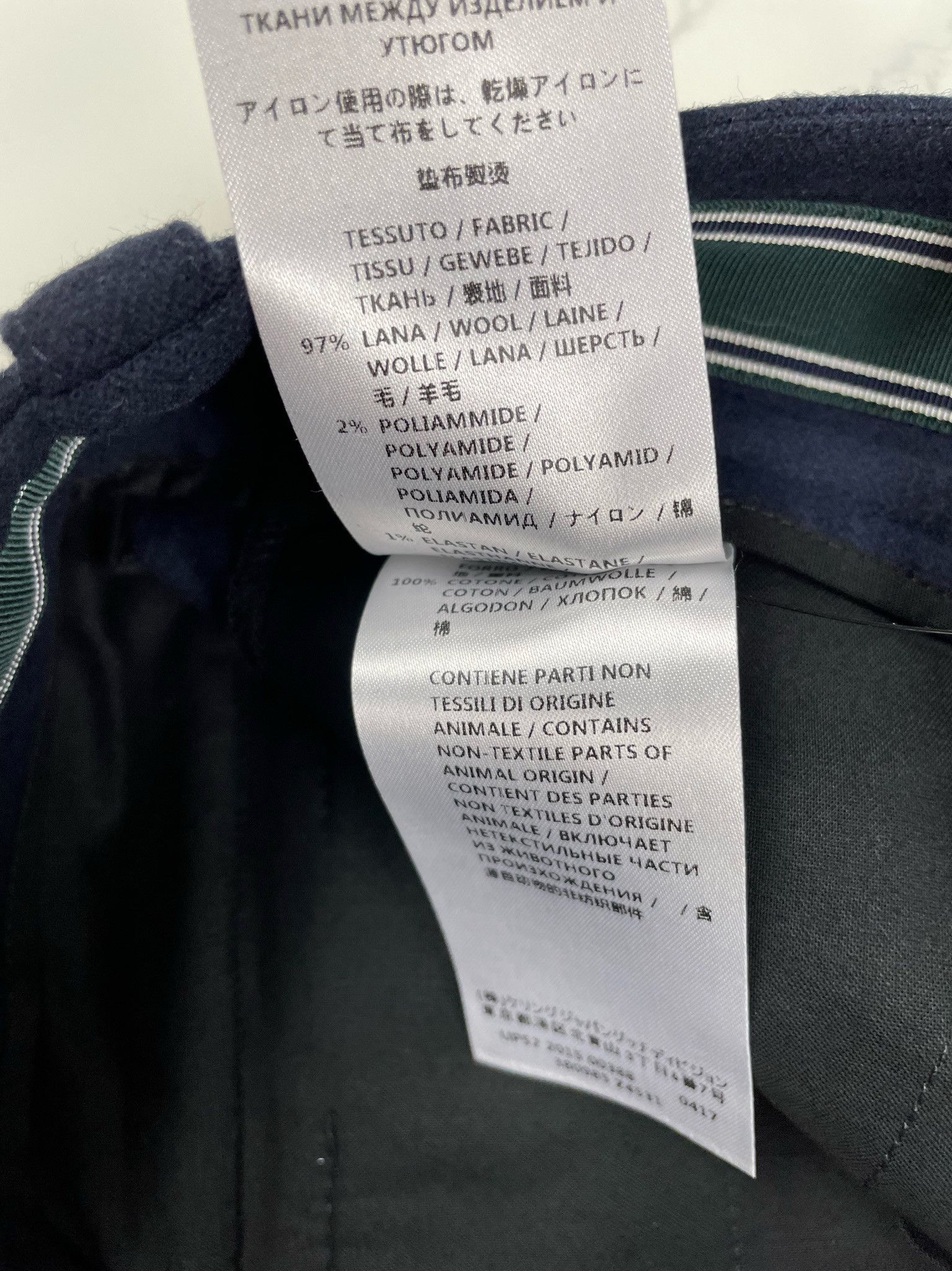Gucci 🔥75% OFF🔥 [SALE] Gucci Navy Wool Casual Pants Size US 32 / EU 48 - 12 Thumbnail