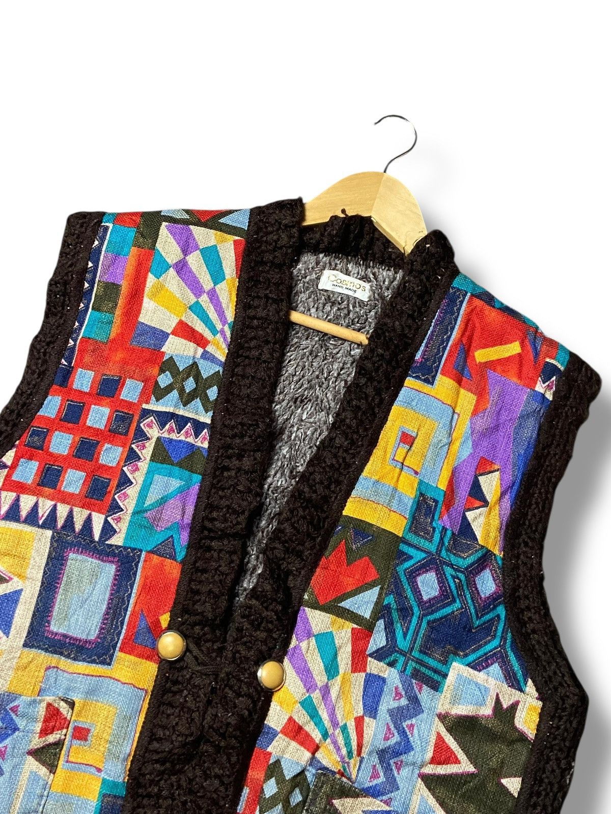 Japanese Brand Vintage Cosmos Handmade Outerwear Style Vest (147) Size US XS / EU 42 / 0 - 5 Thumbnail