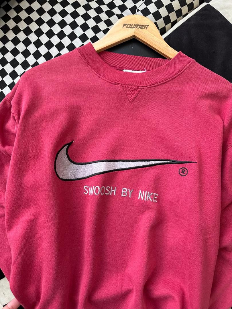 Vintage VINTAGE BIG SWOOSH BY NIKE SWEATSHIRT Size US S / EU 44-46 / 1 - 3 Thumbnail