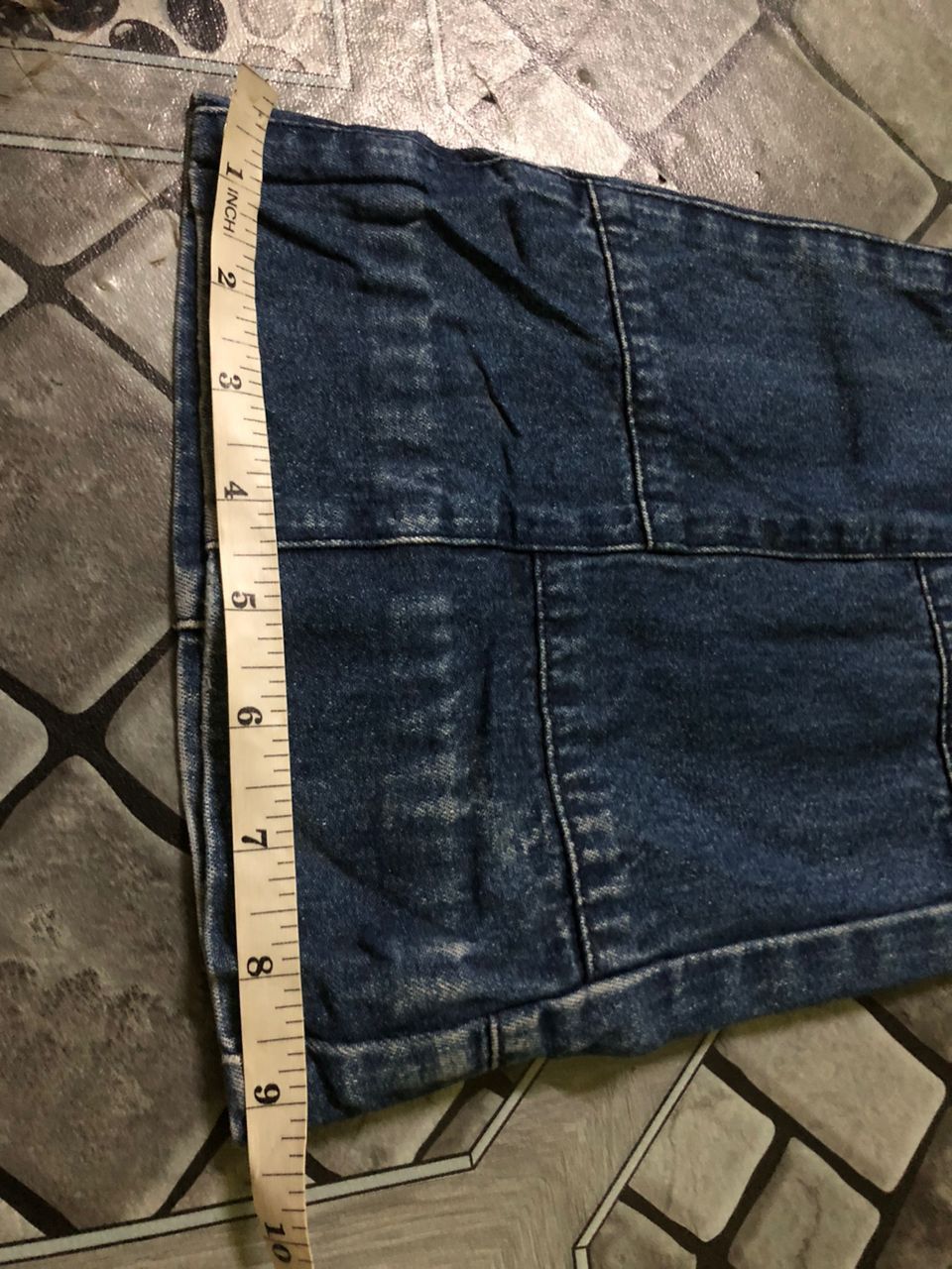 Japanese Brand Original Feel Good patchwork bootcut jeans Size 30" / US 8 / IT 44 - 10 Thumbnail