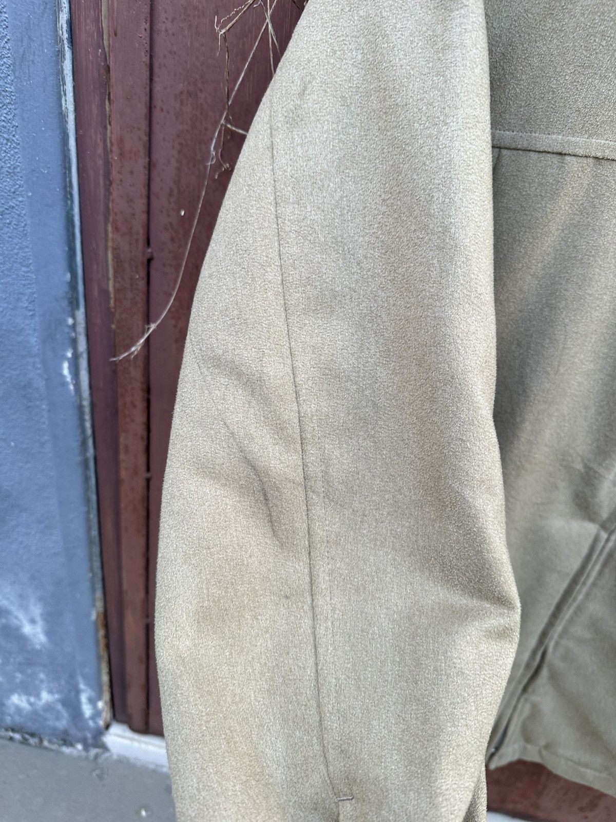 Vintage 👹Vintage Element Zipper Suede Utility Jacket Size US L / EU 52-54 / 3 - 7 Thumbnail