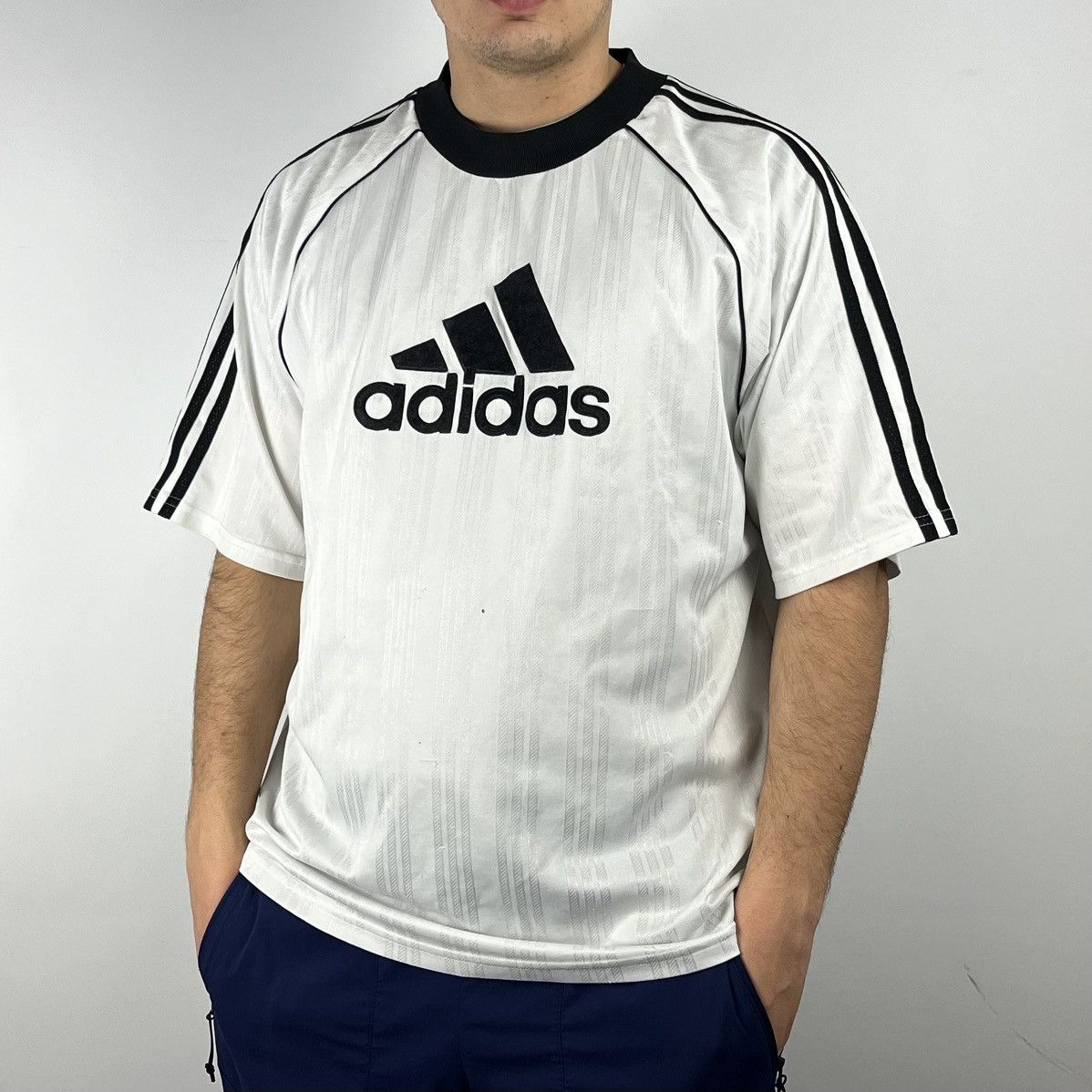 Adidas Adidas vintage relaxed fit jersey size Large Size US L / EU 52-54 / 3 - 1 Thumbnail