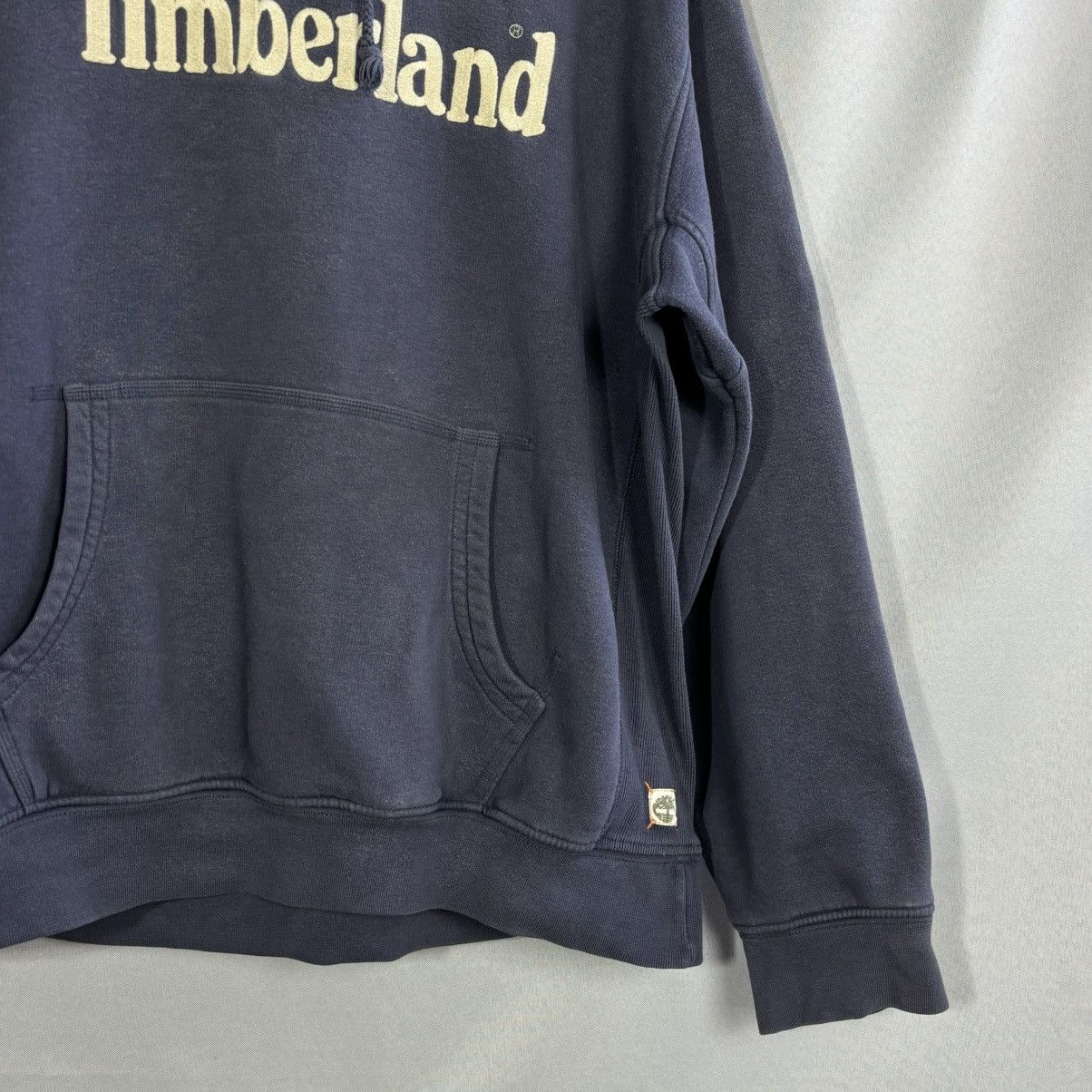 Timberland Timberland vintage hoodie big logo rare blue streetwear Size US L / EU 52-54 / 3 - 4 Thumbnail