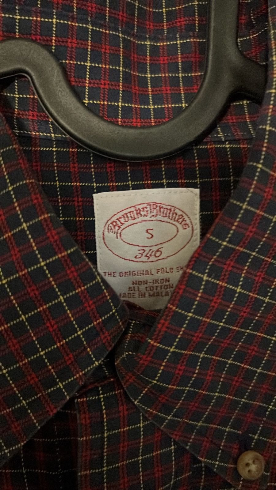 Brooks Brothers Brooks Brothers Checked Shirt Men Size US S / EU 44-46 / 1 - 2 Thumbnail