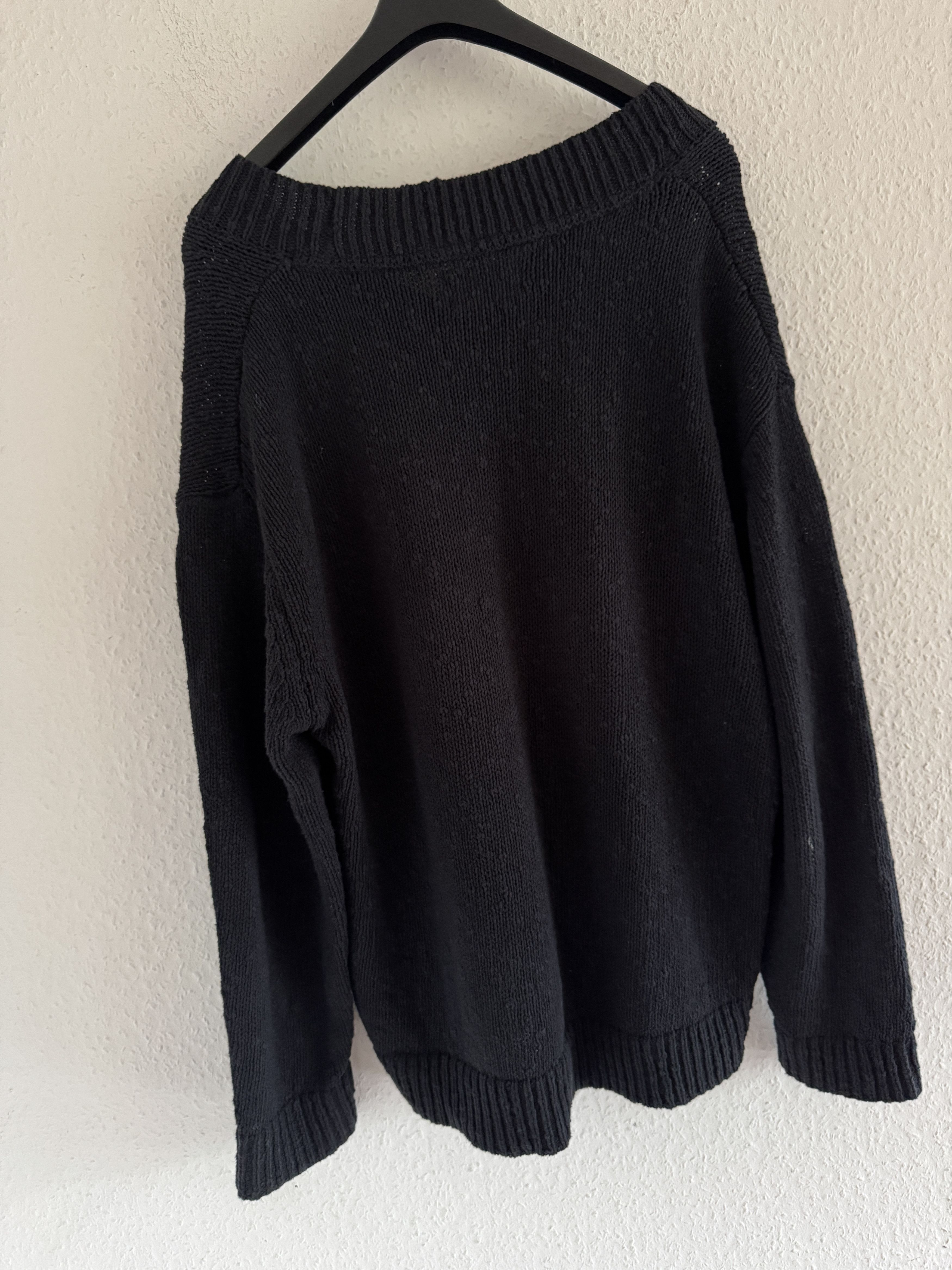 H&M × Jean-Michel Basquiat × Who Decides War V-Neck Graphic Knit Sweater Size US M / EU 48-50 / 2 - 8 Thumbnail