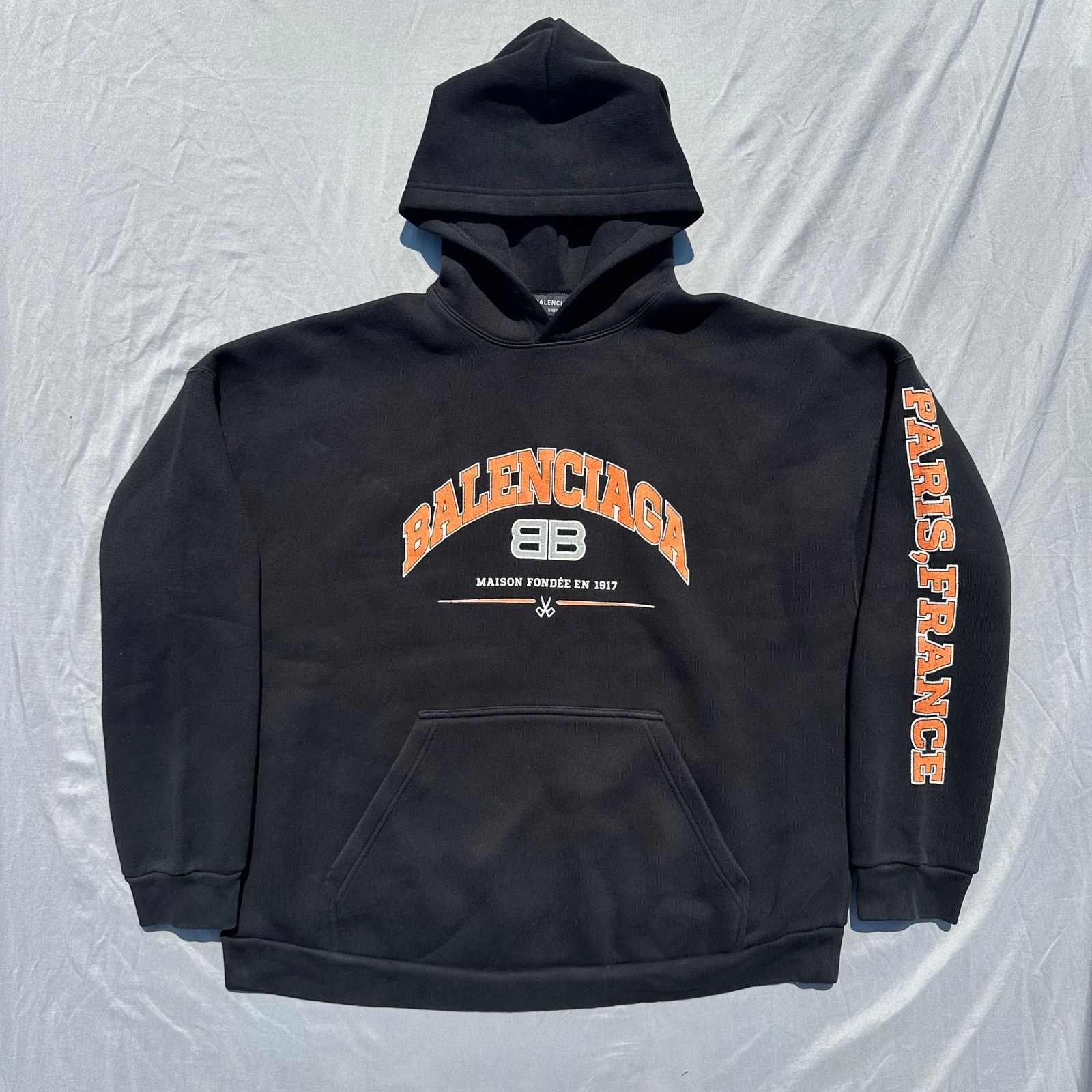 Balenciaga Balenciaga maison fondee' en 1917 hoodie | Grailed
