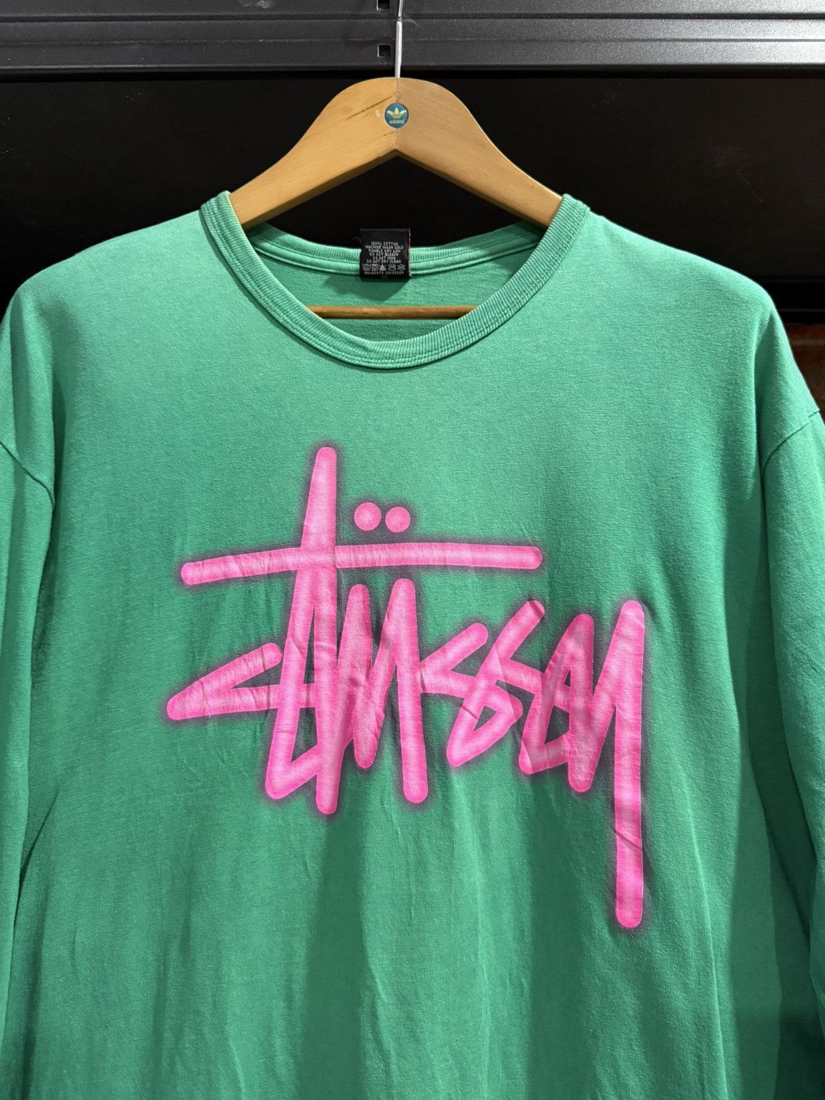 Stussy Vintage Stussy Backhit Streetwear Faded Tee Size US XL / EU 56 / 4 - 4 Thumbnail