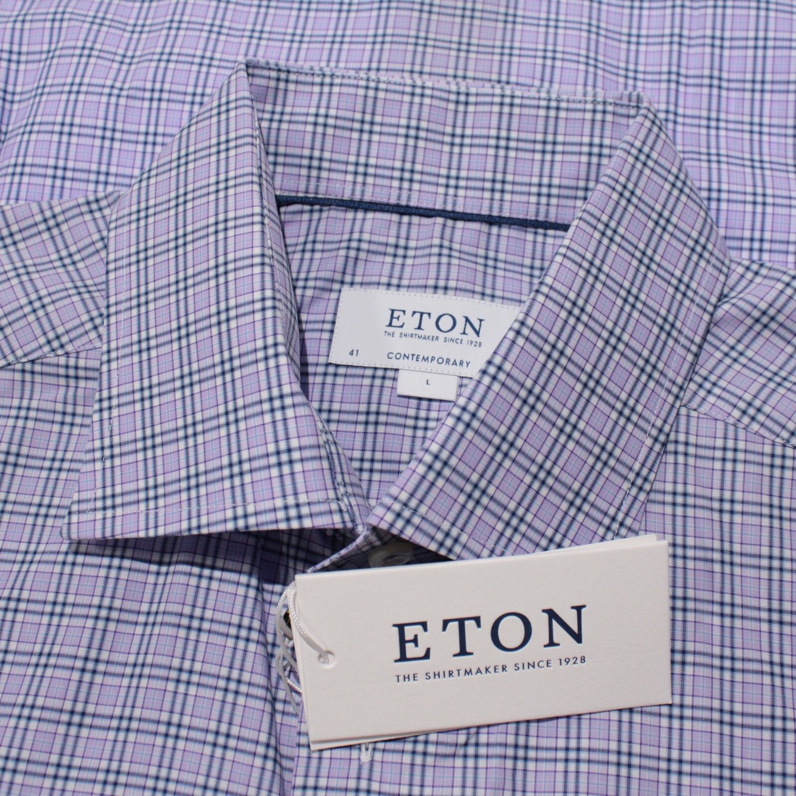 Eton Eton New with tags Shirt Size L US In Purple Size US L / EU 52-54 / 3 - 1 Thumbnail