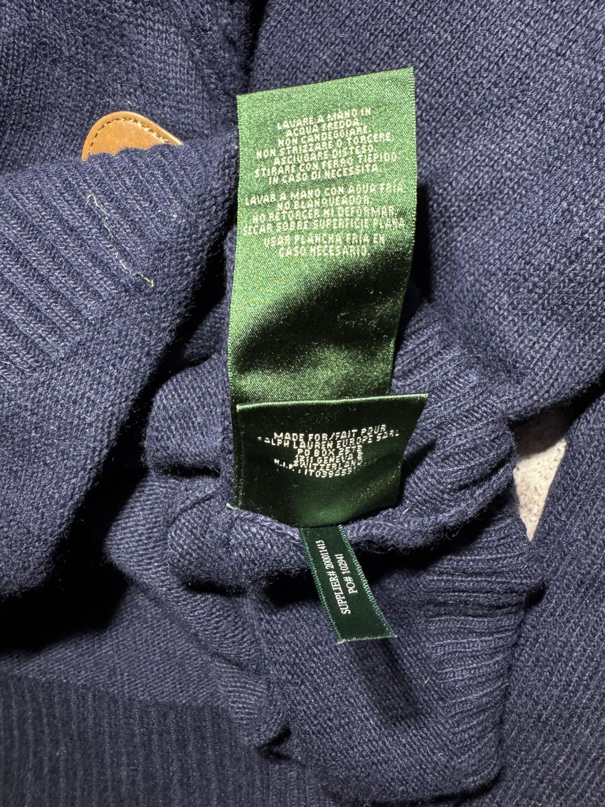 Polo Ralph Lauren Polo Ralph Lauren Wool Cardigan Blue Women’s Size S Luxury Size S / US 4 / IT 40 - 10 Thumbnail