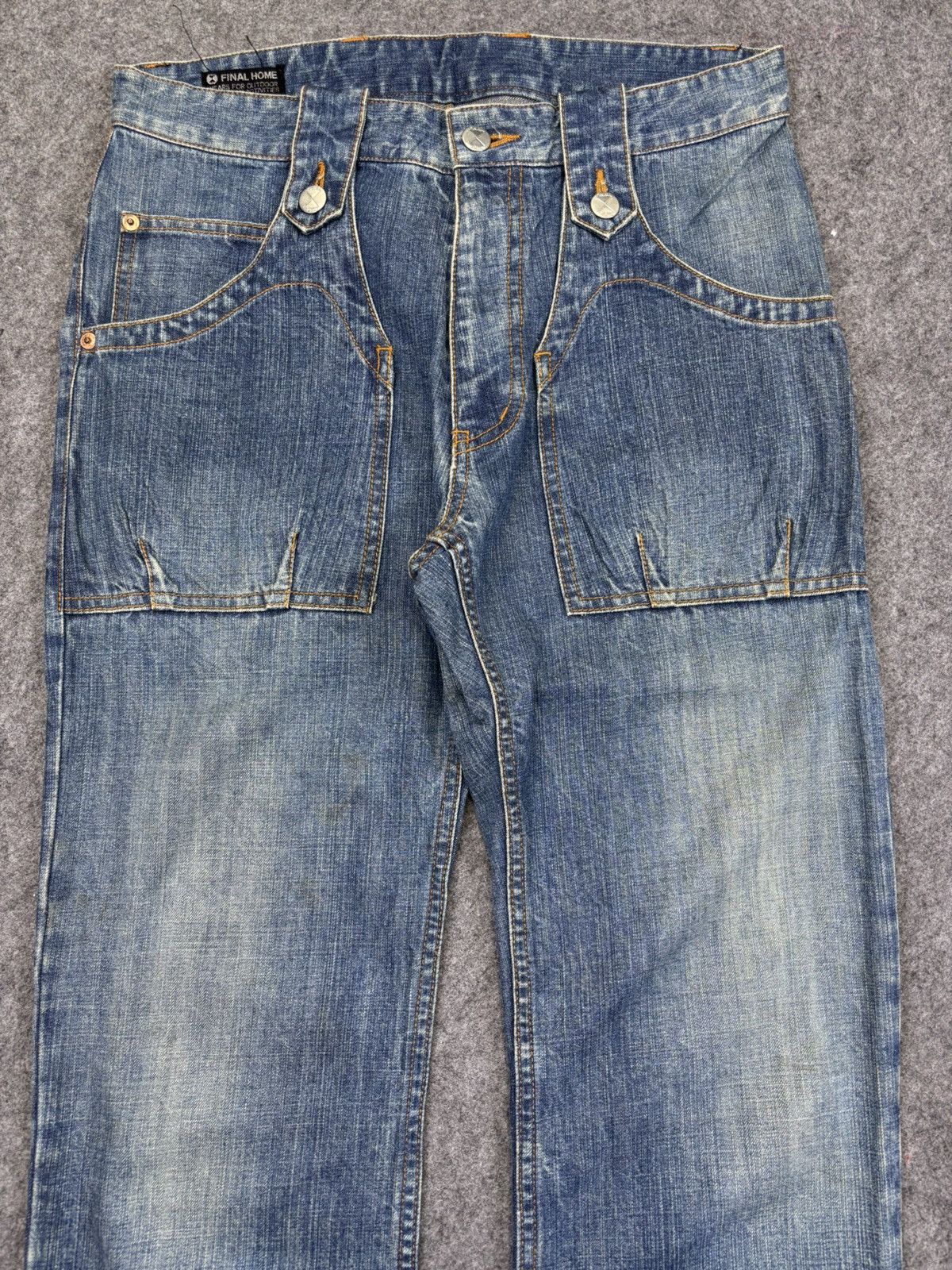 Final Home FINAL HOME Issey Miyake Outdoor Denim K42 Size US 30 / EU 46 - 3 Thumbnail