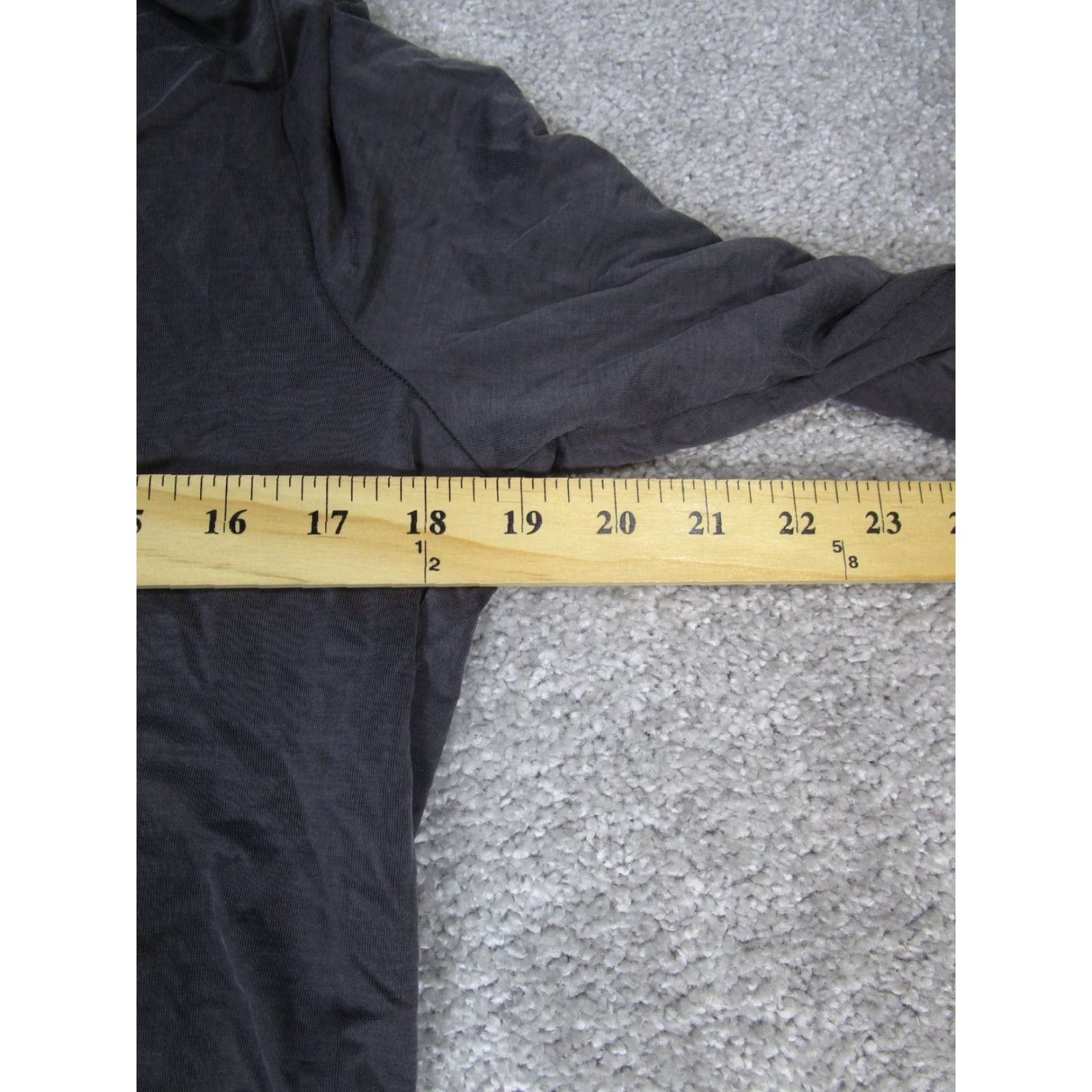 Vintage VINTAGE Dolan Dress Womens Medium Gray Halter Fit & Flare Casual Business 3/4 Sleeve Short Size M / US 6-8 / IT 42-44 - 7 Thumbnail