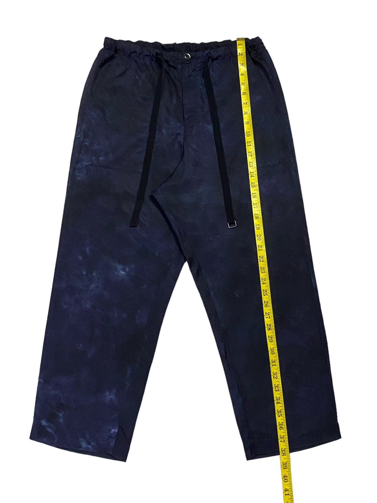 Yohji Yamamoto Yohji Yamamoto Uneven Dyeing Belted Trousers Pants Size 30" / US 8 / IT 44 - 6 Thumbnail