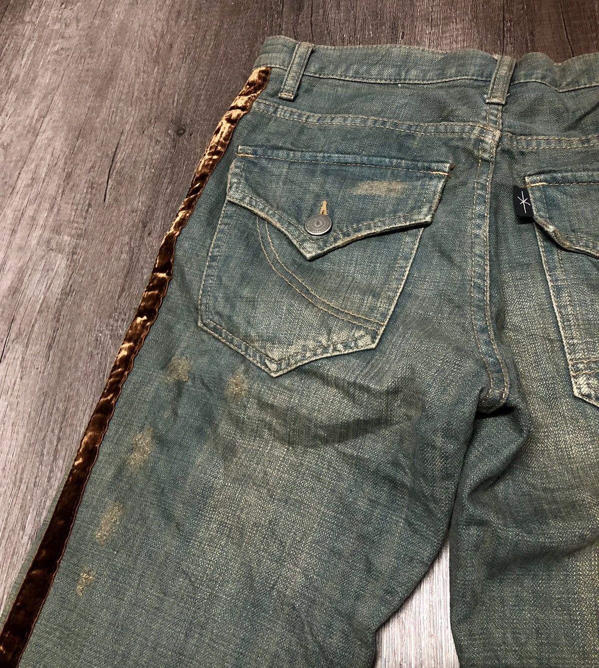 If Six Was Nine × Japanese Brand × Vintage Japanese Brand Traverse Distressed denim Jeans Size 30" / US 8 / IT 44 - 21 Thumbnail