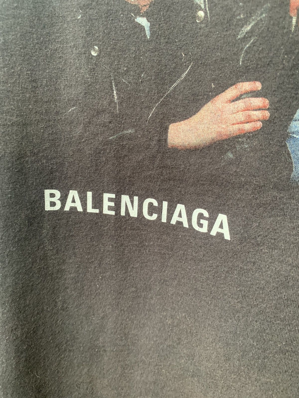 Balenciaga Balenciaga speedhunters tshirt faded black Size US M / EU 48-50 / 2 - 5 Thumbnail