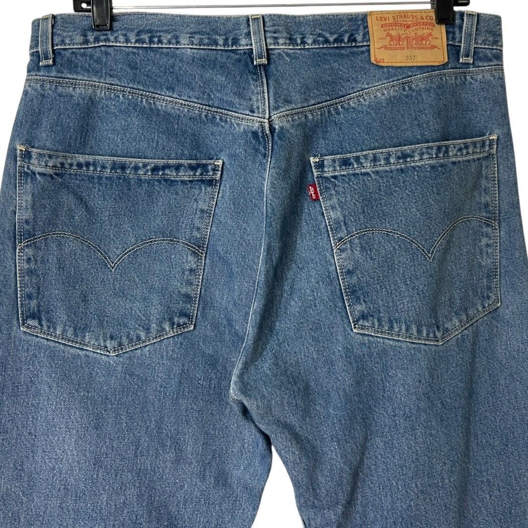 Levi's Vintage Levi's 557 Men's Relaxed Boot Fit Jeans - Size W 38 Size US 38 / EU 54 - 7 Thumbnail
