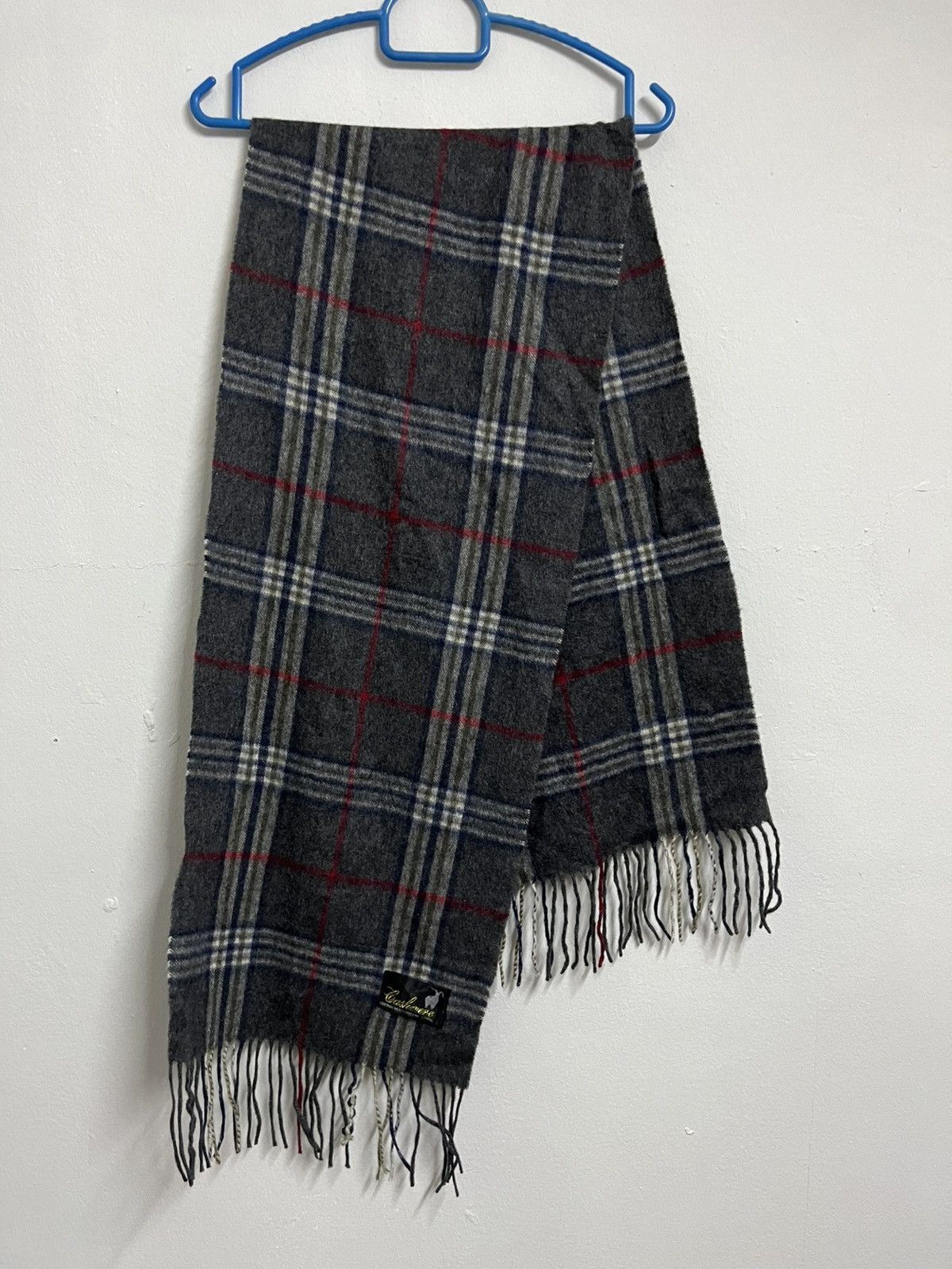 Vintage 💥Vintage Mufflerblend 100% Cashmere Scarf Size ONE SIZE - 1 Thumbnail