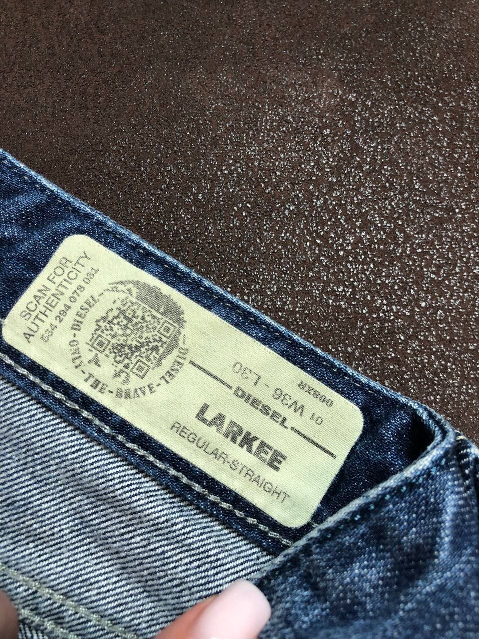 Diesel Diesel Larkee Regular Straight Button Fly Short Jeans Mens Size US 36 / EU 52 - 7 Thumbnail