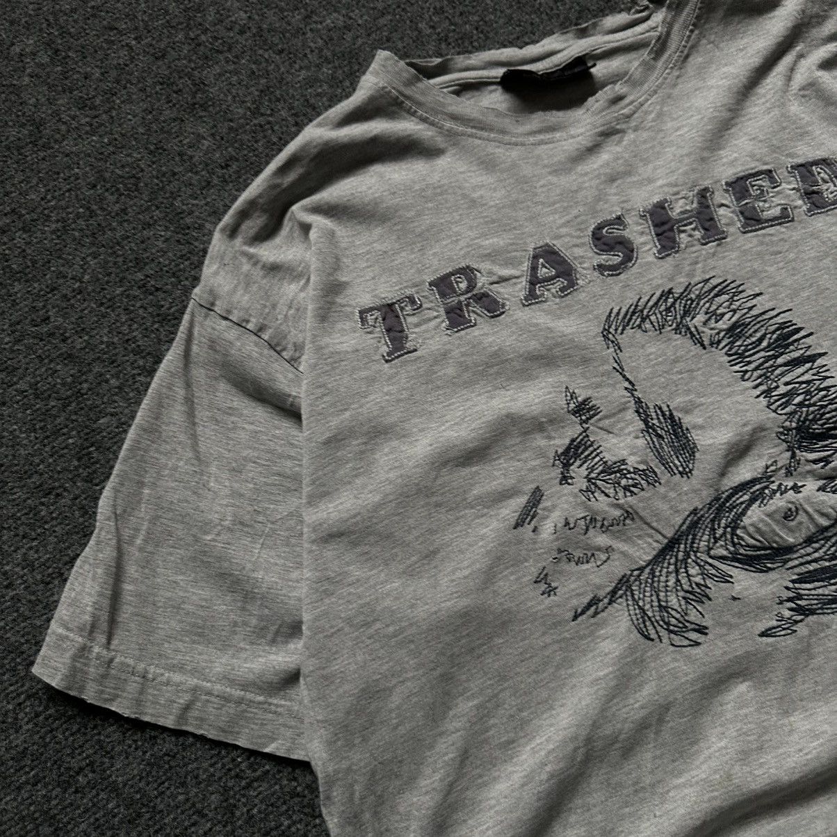 Number (N)ine VTG Japanese Style Trashed T-shirts Big Logo Size M Y2K Grun Size US M / EU 48-50 / 2 - 10 Thumbnail