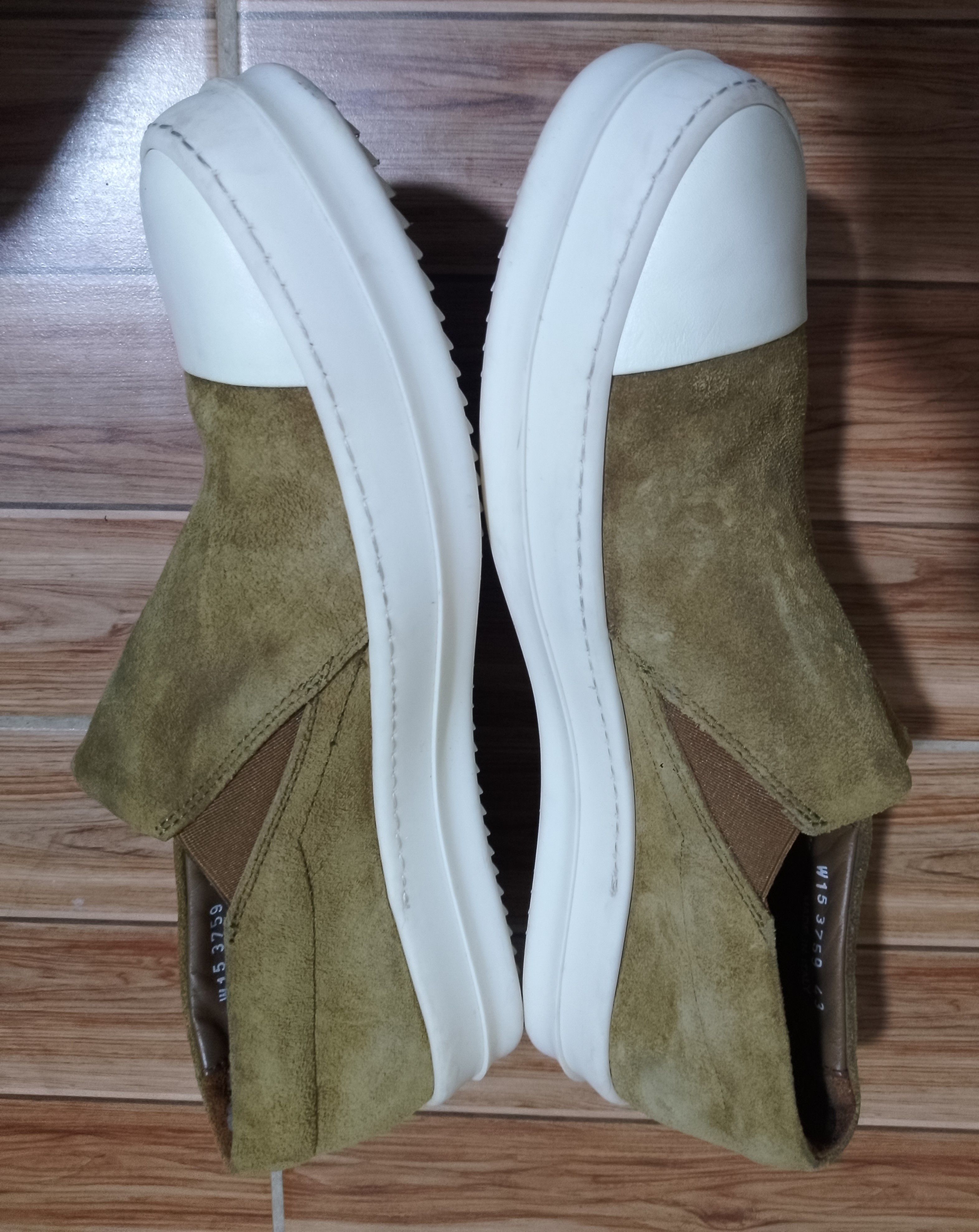 Rick Owens rick Owens tan suede mainline boat Size US 10 / EU 43 - 6 Thumbnail