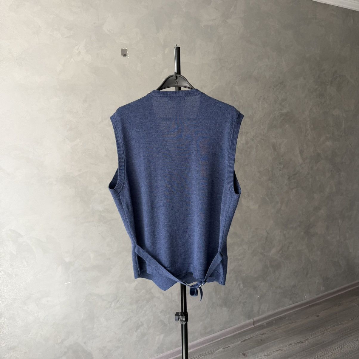 Suitsupply Suitsupply Merino Wool Double Breasted Vest / Waistcoat L Size US L / EU 52-54 / 3 - 5 Thumbnail