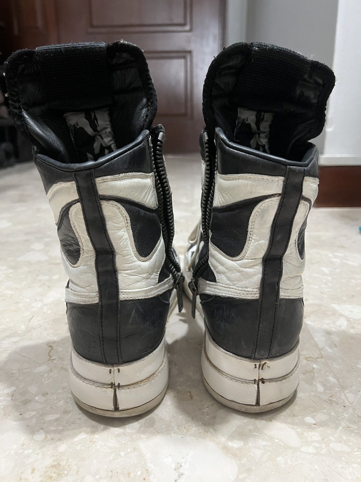 Rick Owens RO Oreo Dunks Size US 8 / EU 41 - 2 Thumbnail
