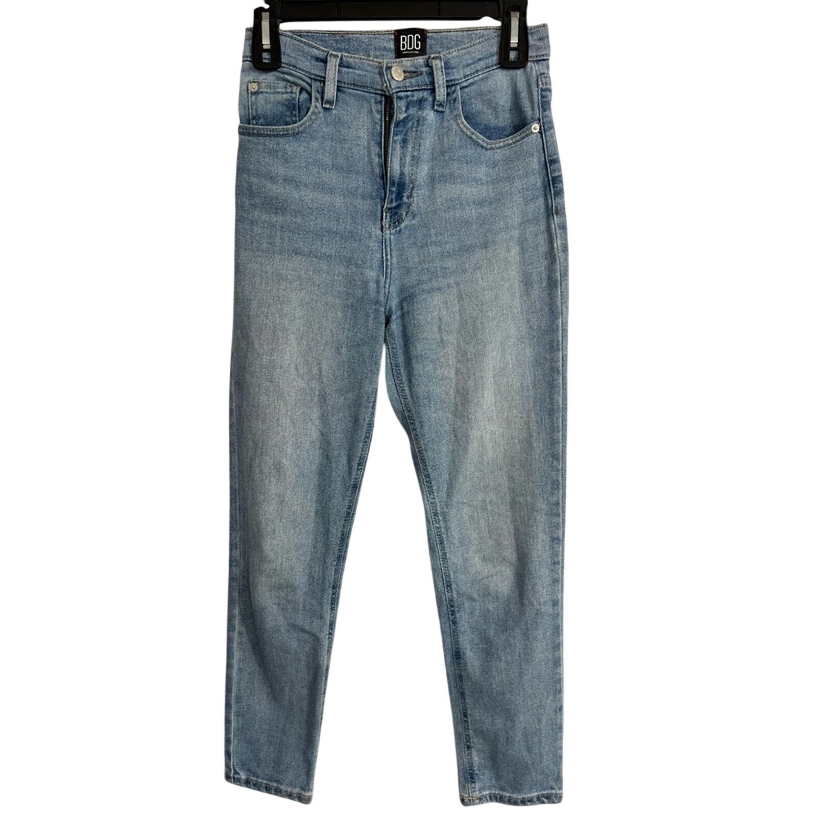 Bdg BDG Urban Outfitters Girlfriend High Rise Cropped Jeans Blue Size 32" / US 10 / IT 46 - 1 Thumbnail