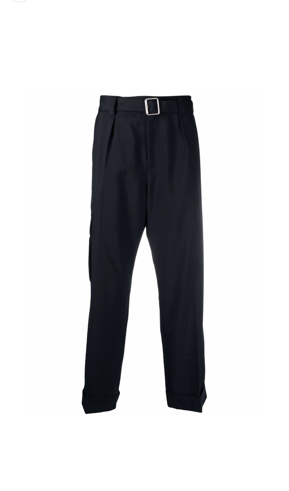 Loewe Loewe navy wool cargo pants 48 Size US 32 / EU 48 - 1 Thumbnail