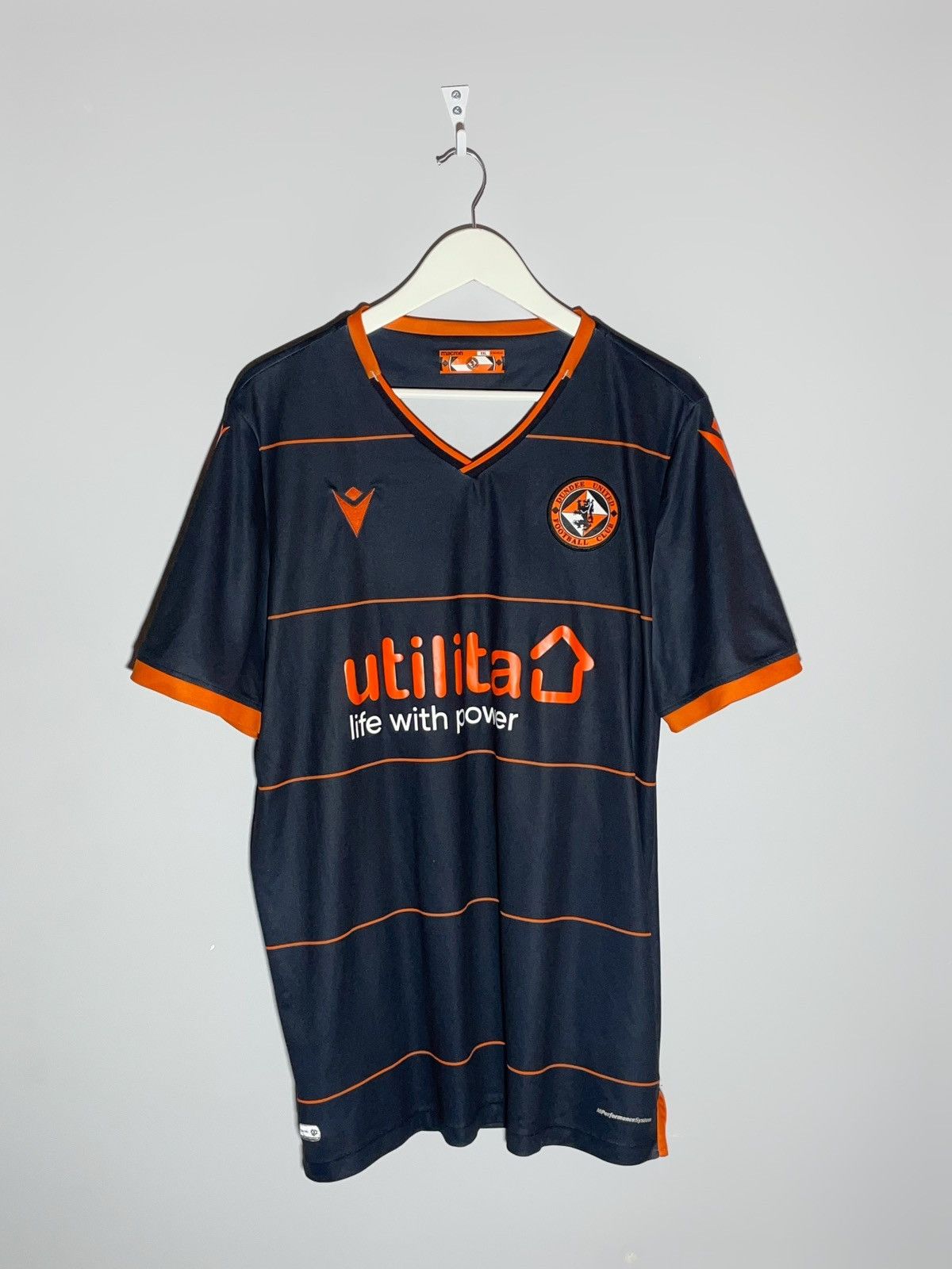 Macron Dunde United Macron 2019/20 Away Football Shirt Size US XXL / EU 58 / 5 - 1 Thumbnail