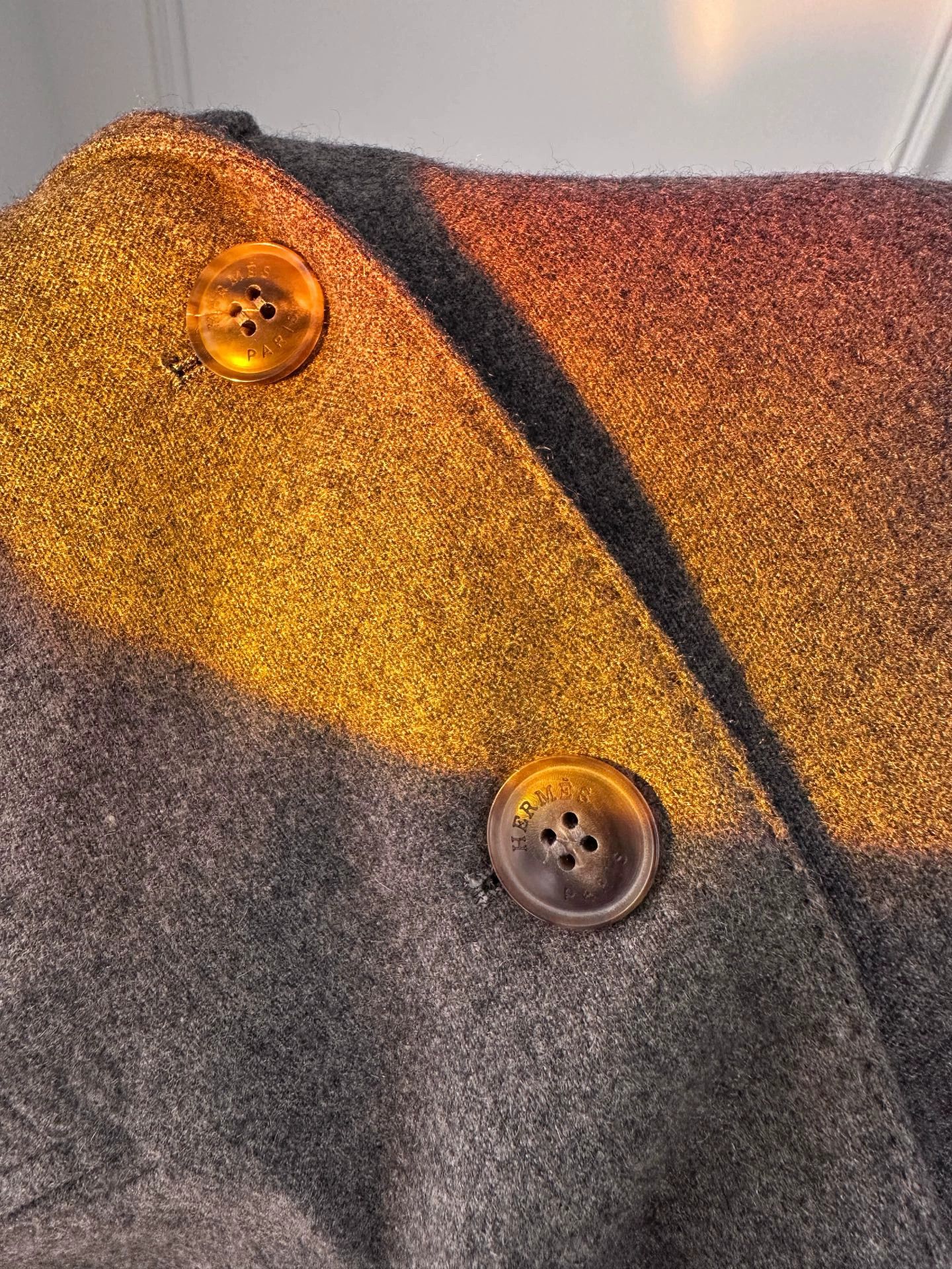 Hermes HERMES JPG Gaultier cashmere blazer women's gray34 Size XS / US 0-2 / IT 36-38 - 6 Thumbnail