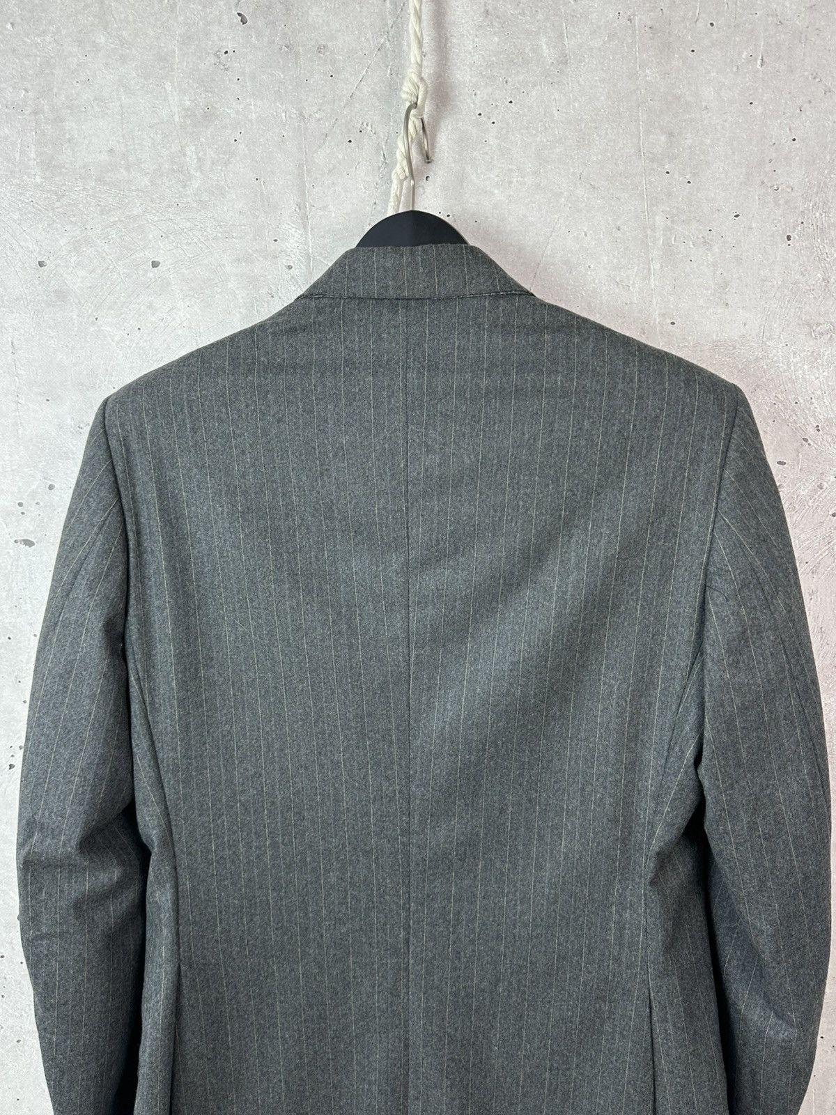 Kilgour Kilgour Wool Grey Stripped Long Sleeve Men’s Button Blazer Size US M / EU 48-50 / 2 - 8 Thumbnail