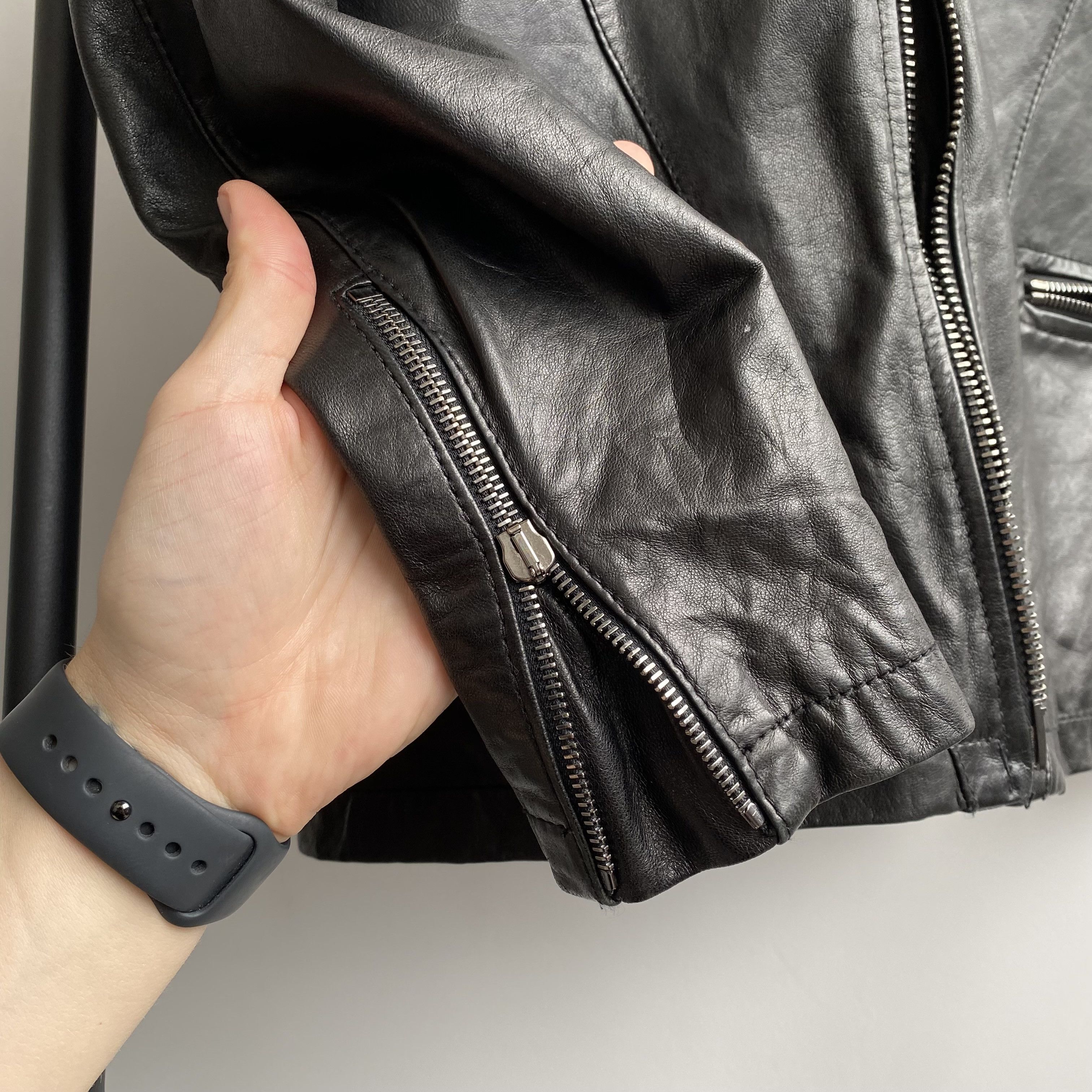 Archive Giorgio Brato Leather Bomber Jacket